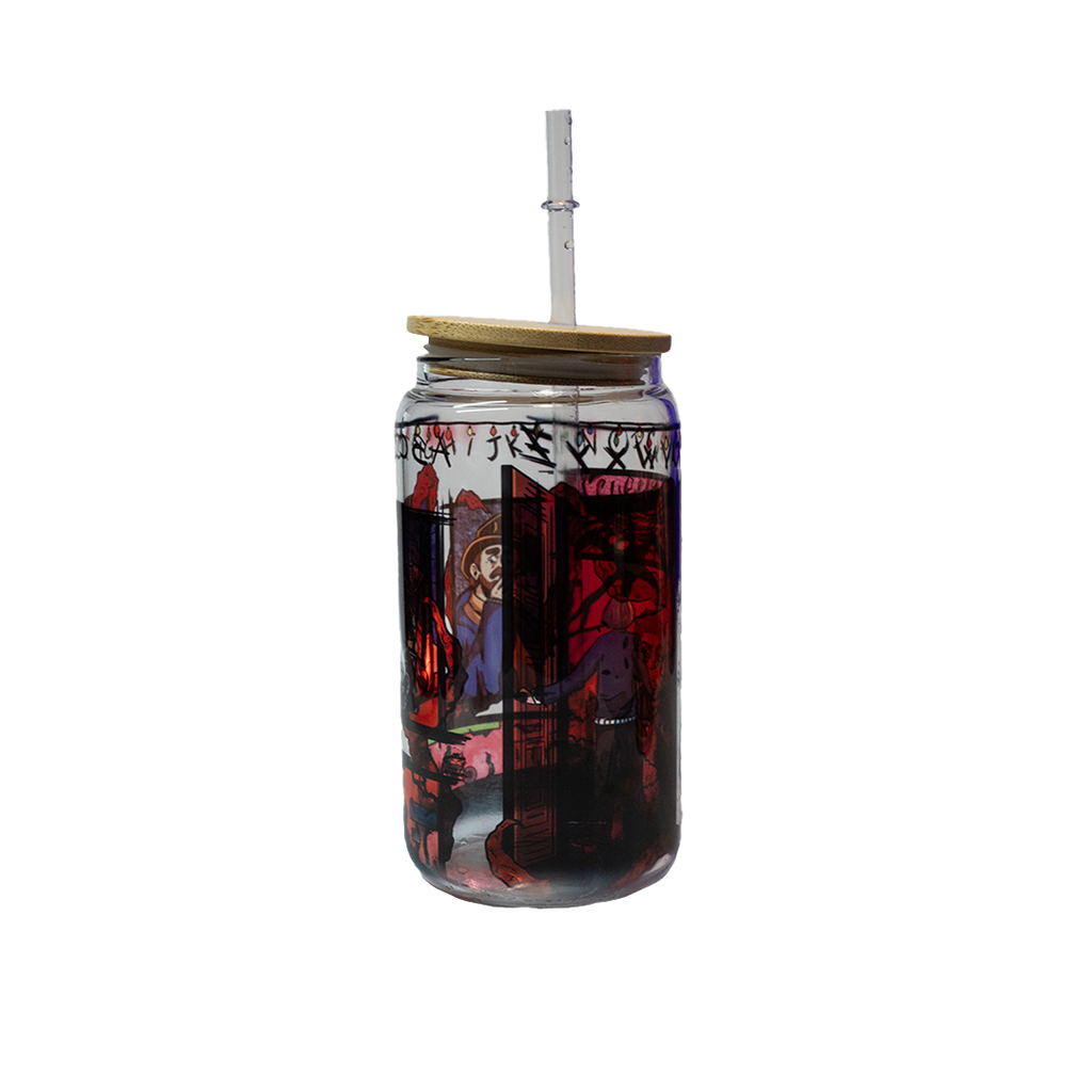 Bicchiere Illustrato anni '80 – Edizione Speciale by LeezyArt