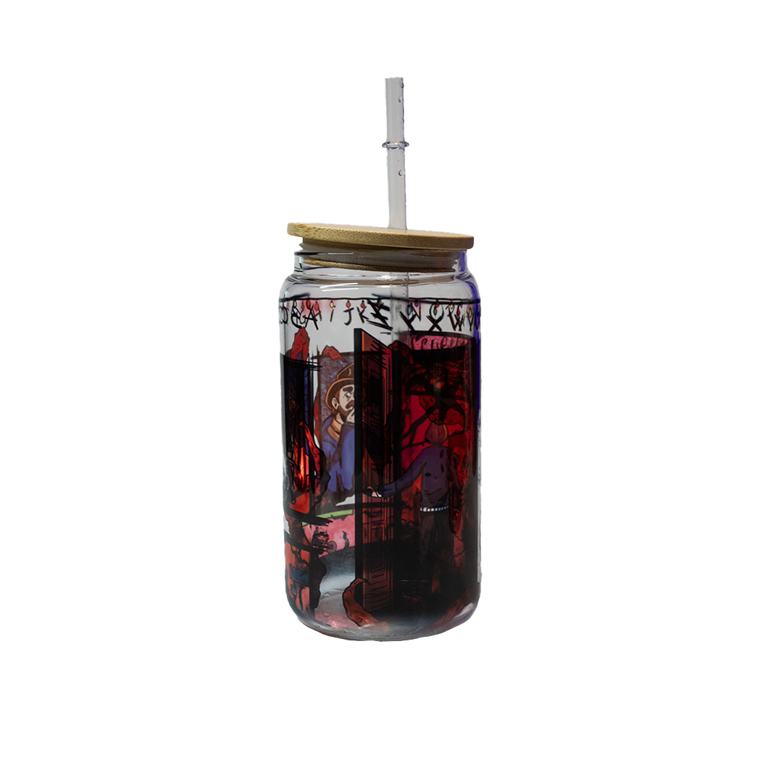 Bicchiere Illustrato anni '80 – Edizione Speciale by LeezyArt