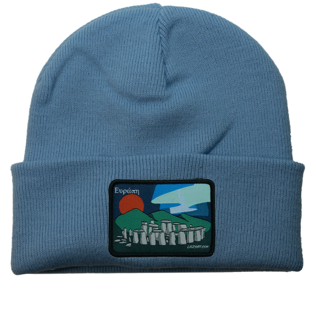 BEANIE SKY BLUE EUROPA