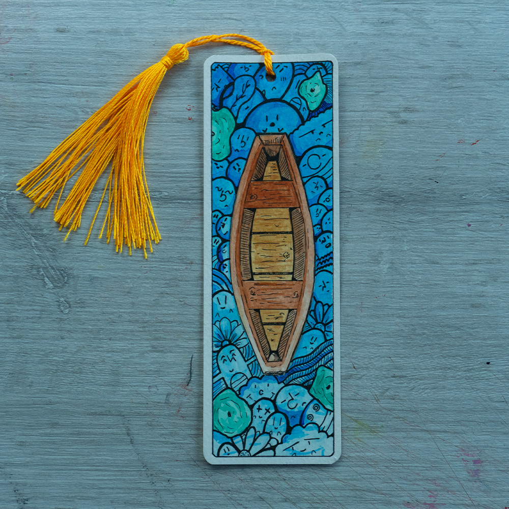 SEGNALIBRO: "Doodle barca"