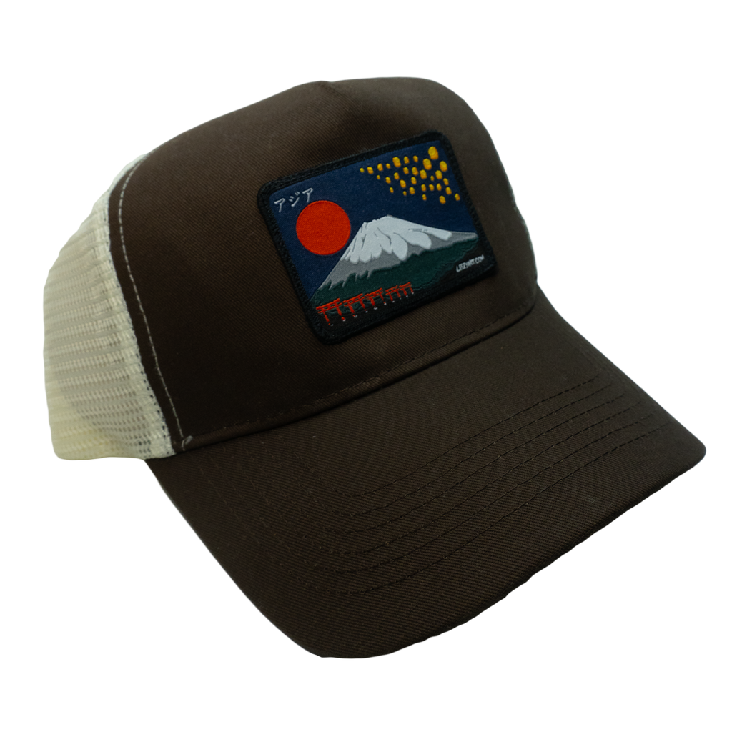 CAPS TRUCK MARRONE/BIANCO ASIA