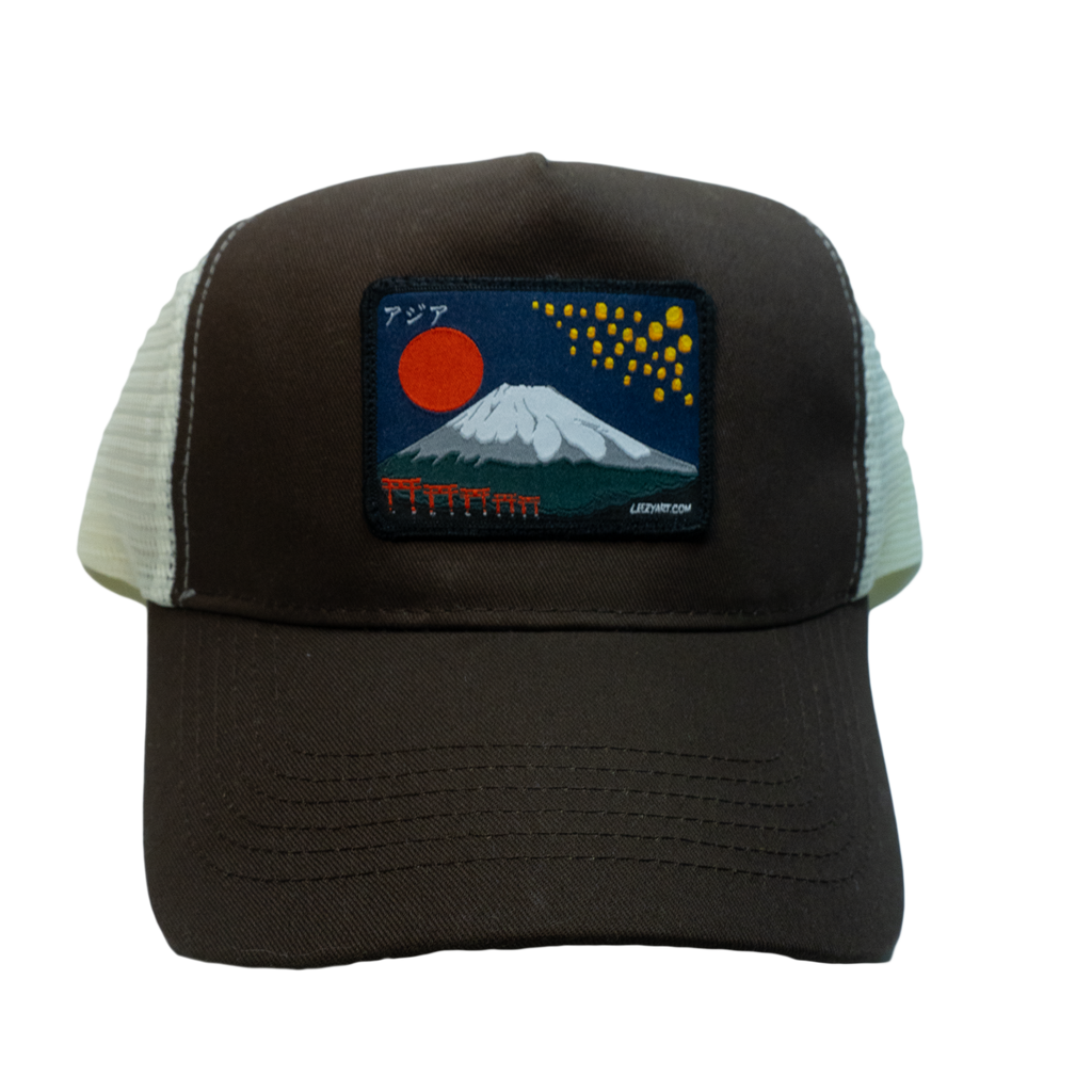 CAPS TRUCK MARRONE/BIANCO ASIA