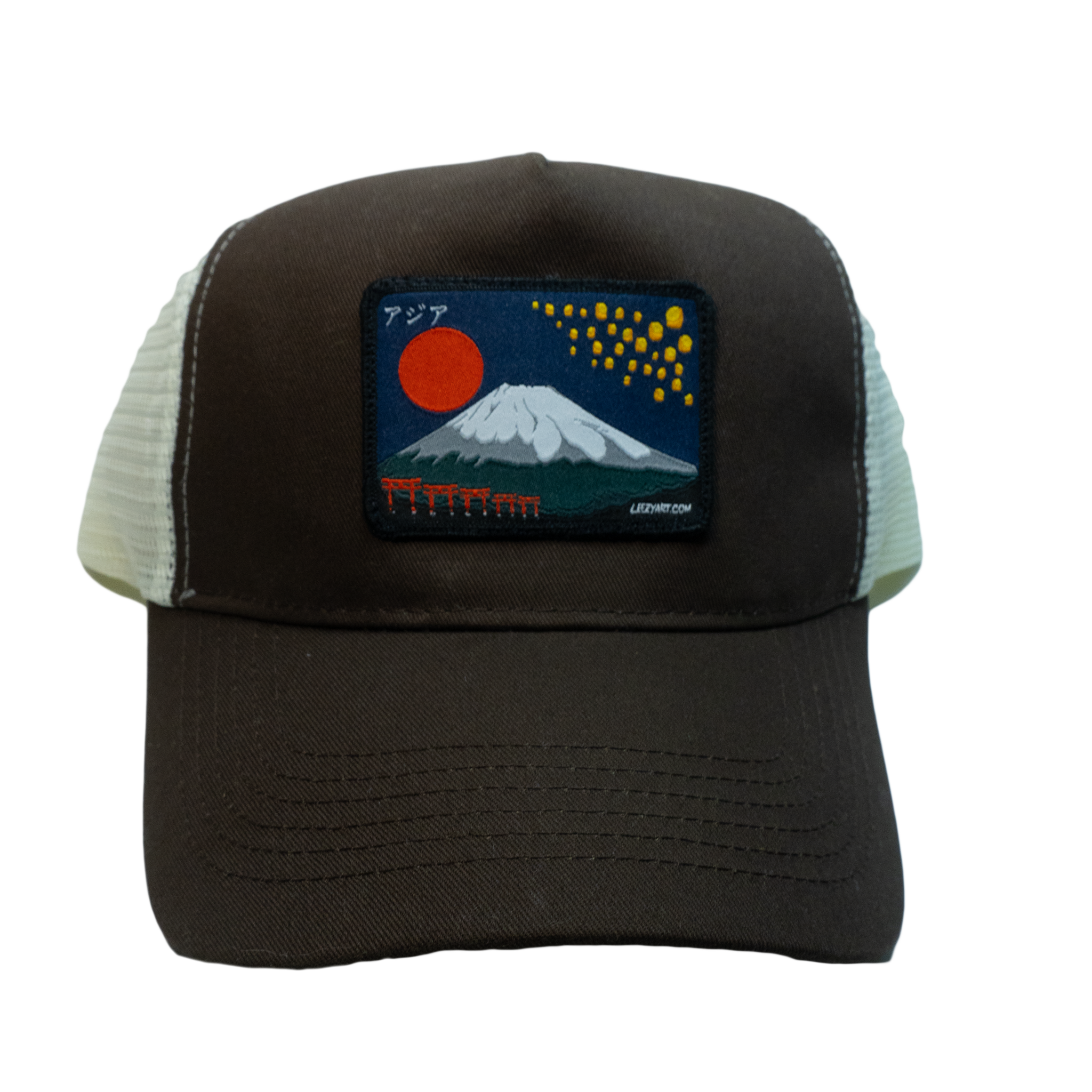 CAPS TRUCK MARRONE/BIANCO ASIA