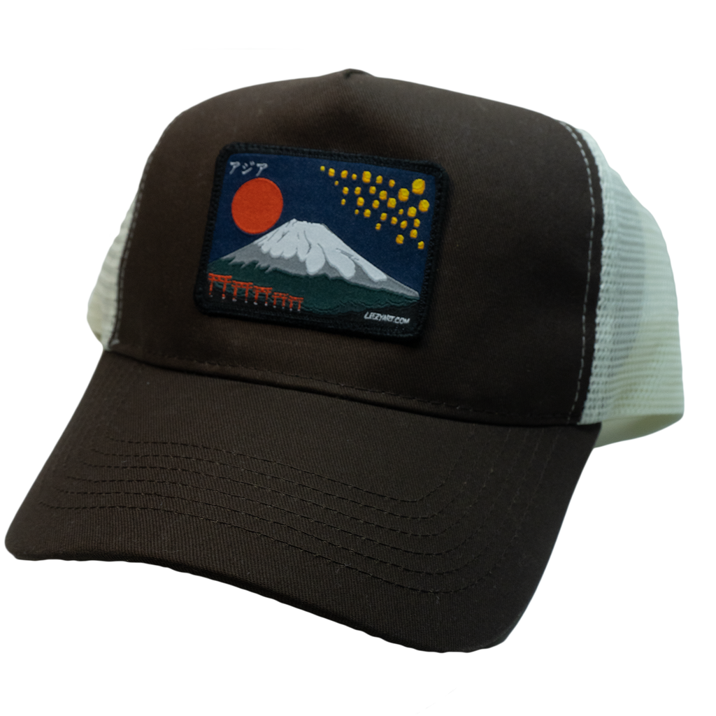 CAPS TRUCK MARRONE/BIANCO ASIA