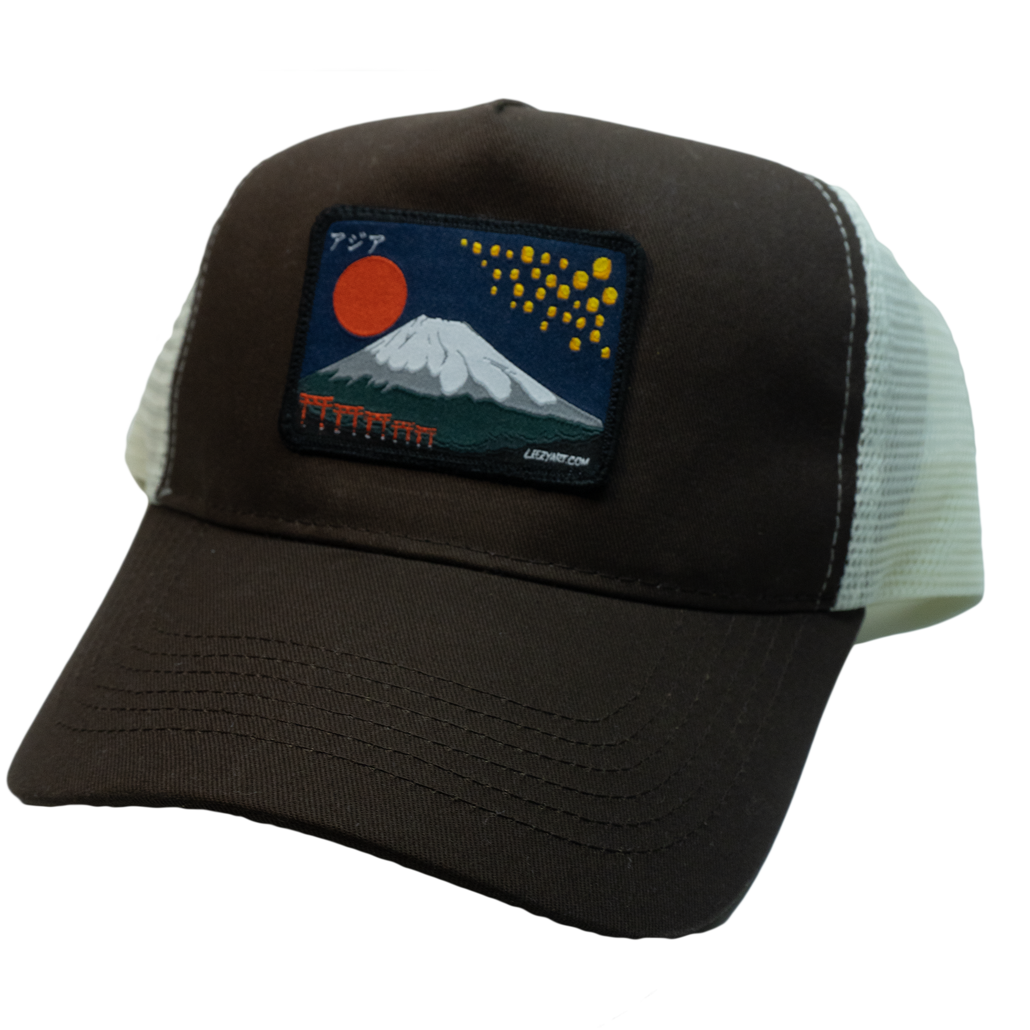 CAPS TRUCK MARRONE/BIANCO ASIA