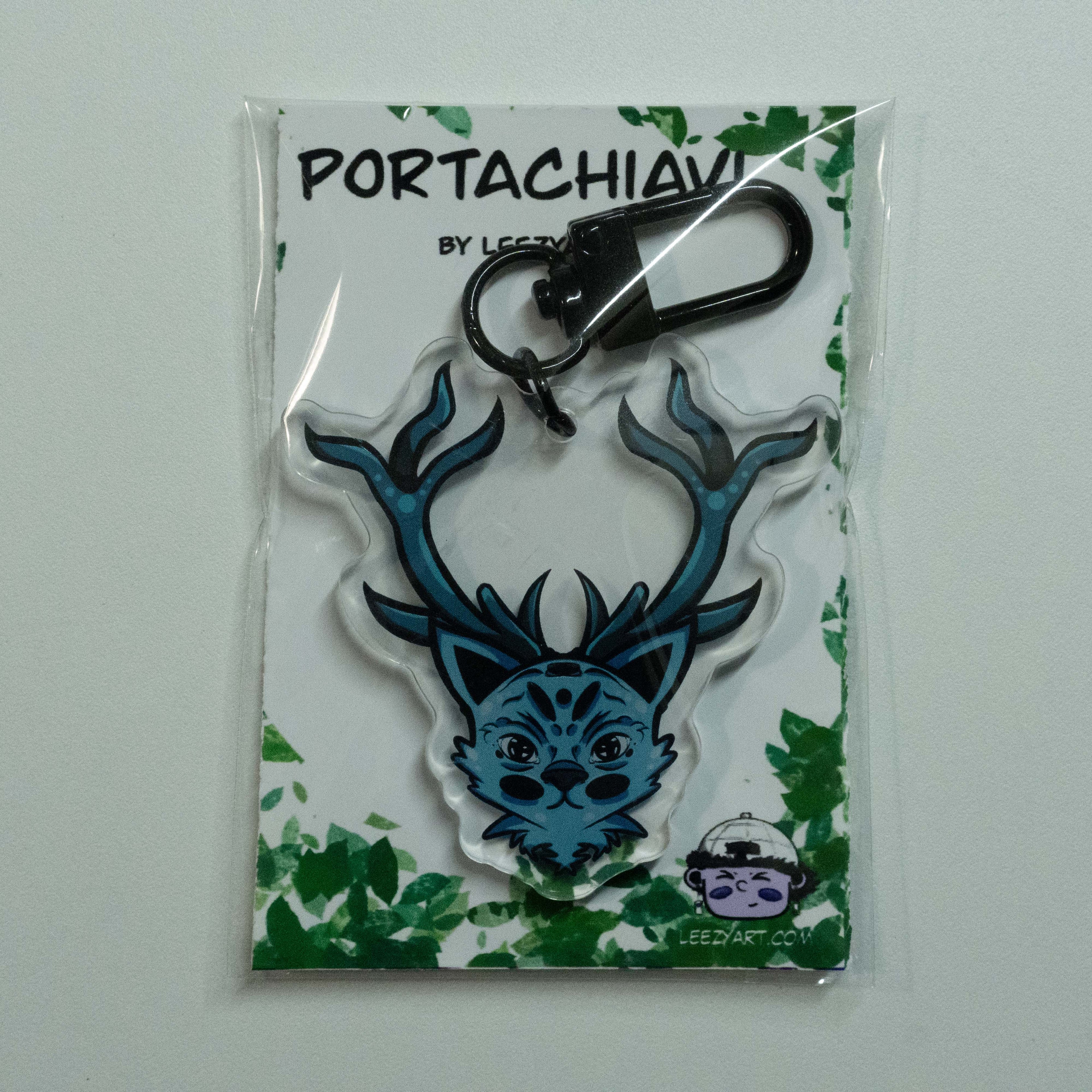 PORTACHIAVI - ANIMALE CUSTODE - Cervo - Leezyart