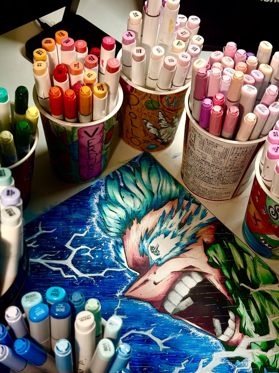 ILLUSTRAZIONE DEKU (Con Cornice)