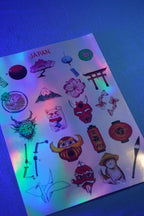21 JAPAN HOLOGRAPHIC STICKERS / LEEZYART