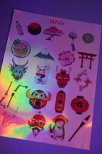 21 JAPAN HOLOGRAPHIC STICKERS / LEEZYART