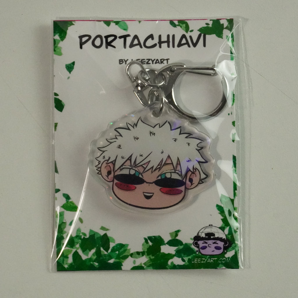 PORTACHIAVI STREGONE BIANCO CHIBI
