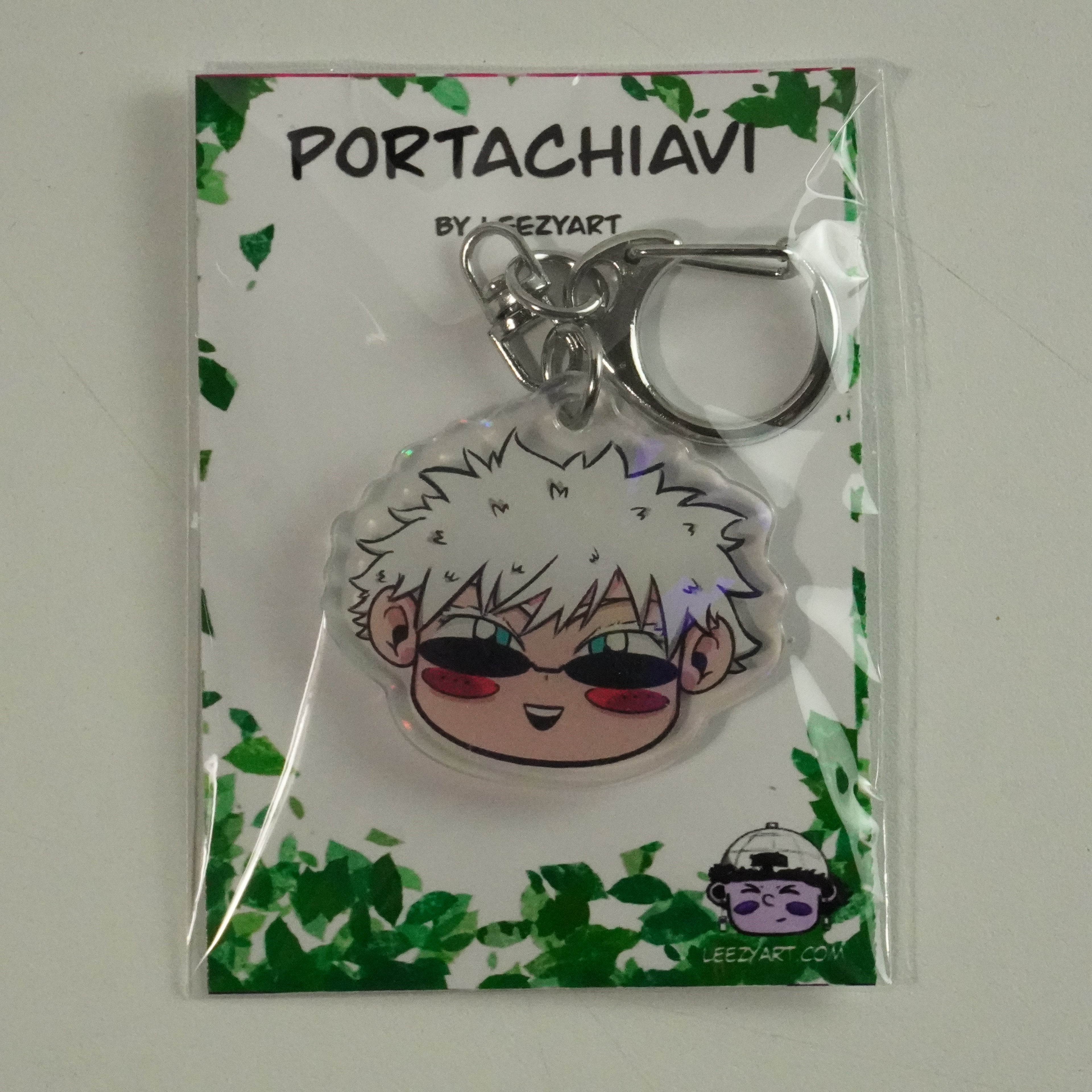 PORTACHIAVI STREGONE BIANCO CHIBI