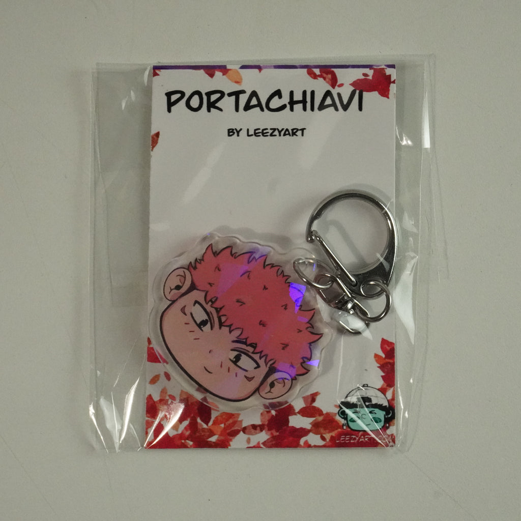 PORTACHIAVI STREGONE COMBATTENTE CHIBI