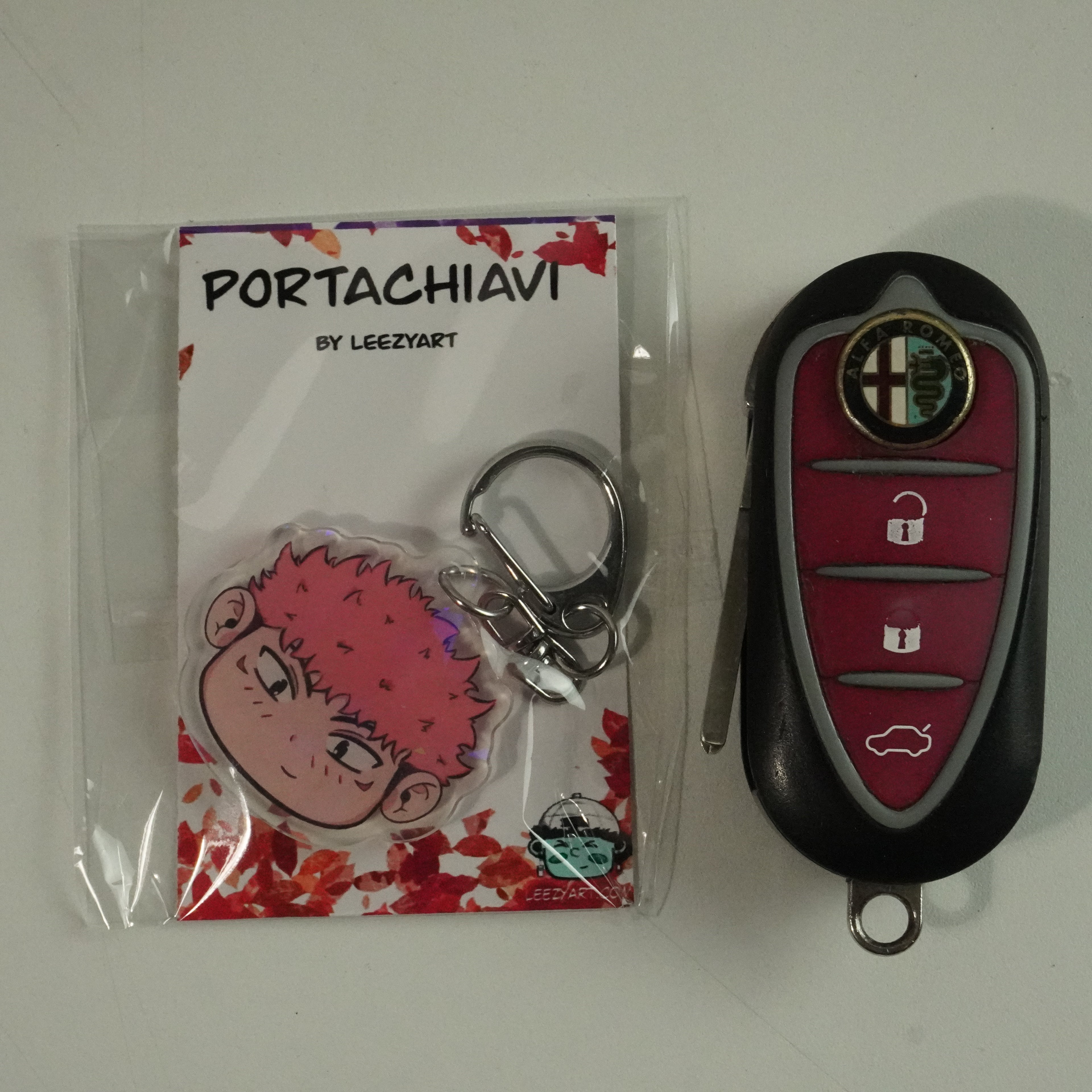 PORTACHIAVI STREGONE COMBATTENTE CHIBI