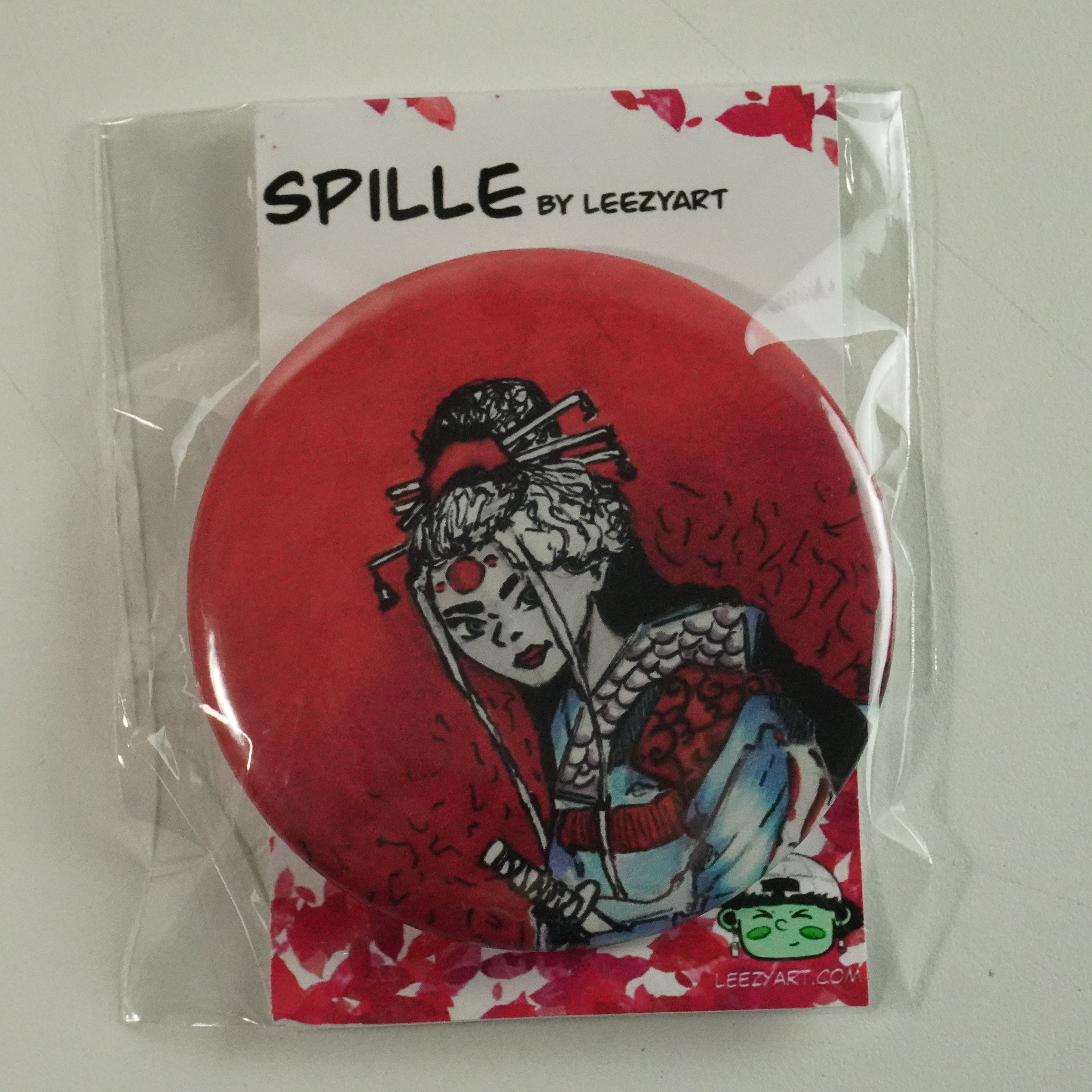 SPILLA TONDA SAMURAI GIRL