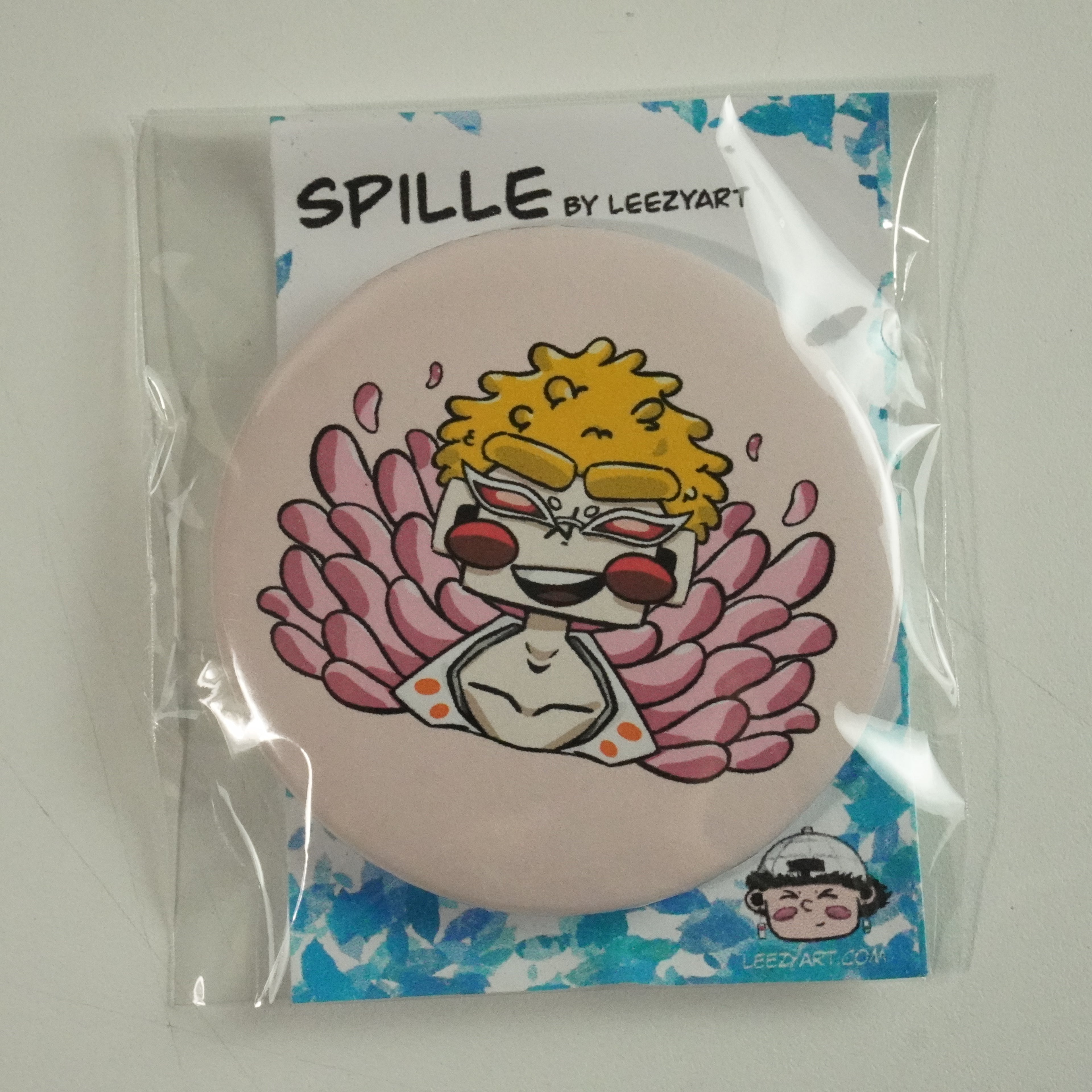 SPILLA TONDA UOMO OCCHIALI CHIBI