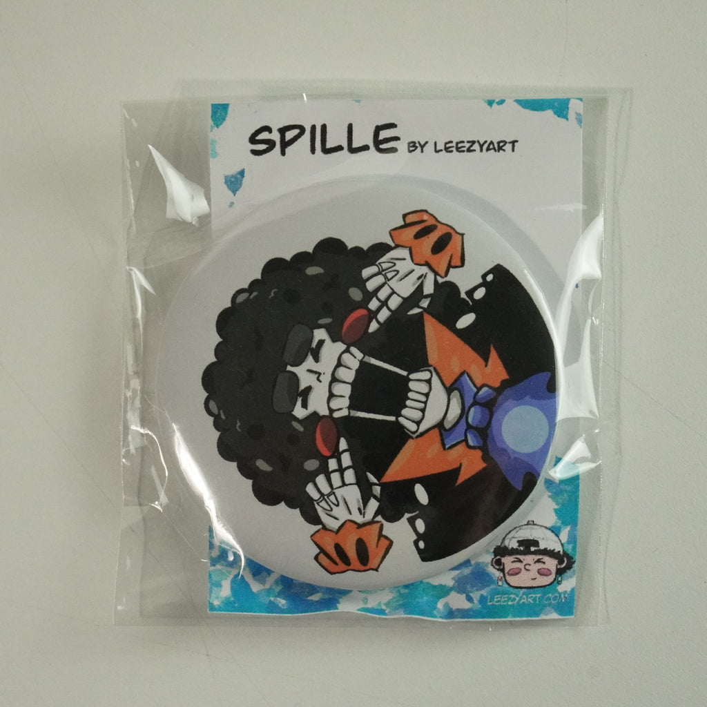 SPILLA TONDA SCHELETRO CHIBI
