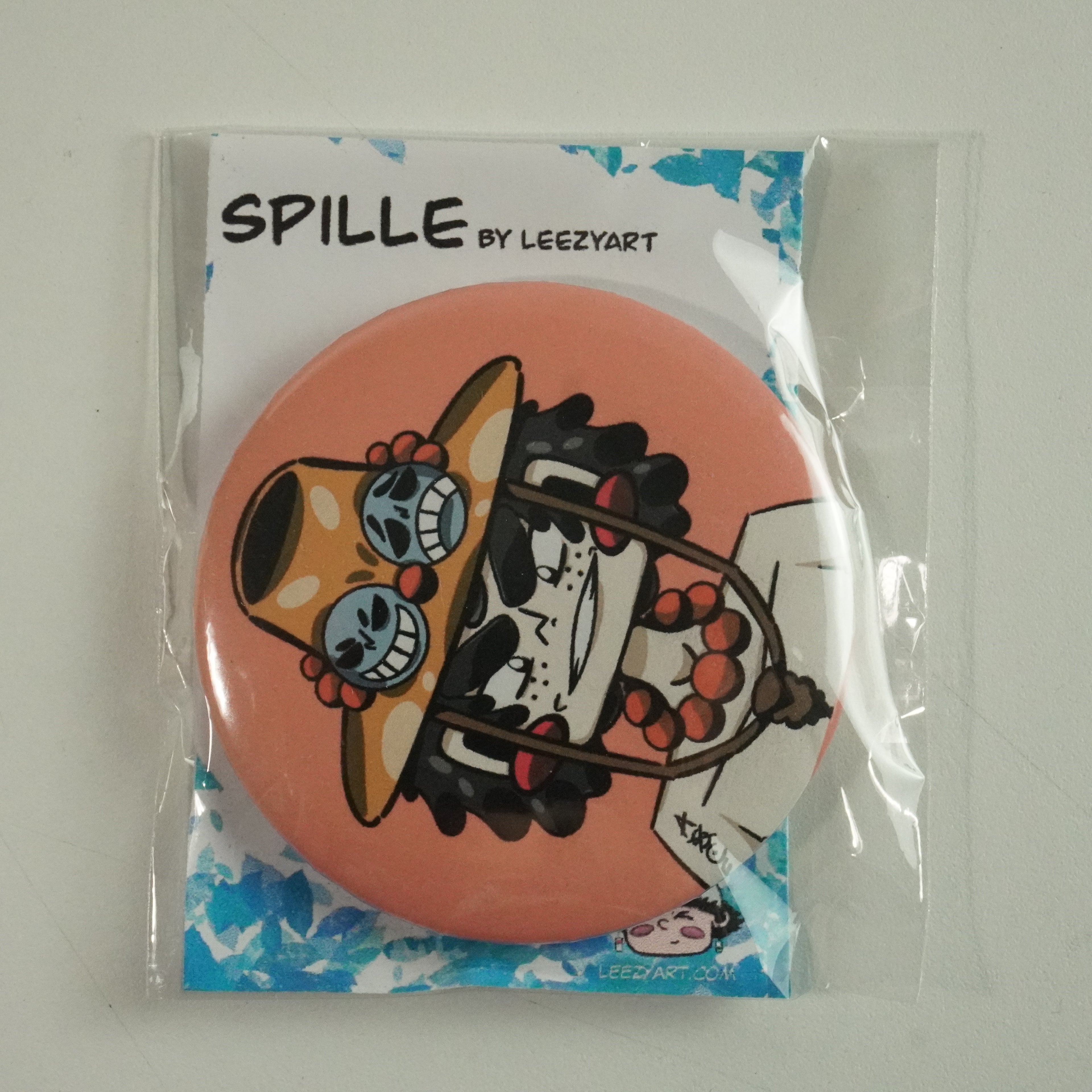 SPILLA TONDA FUOCO CHIBI