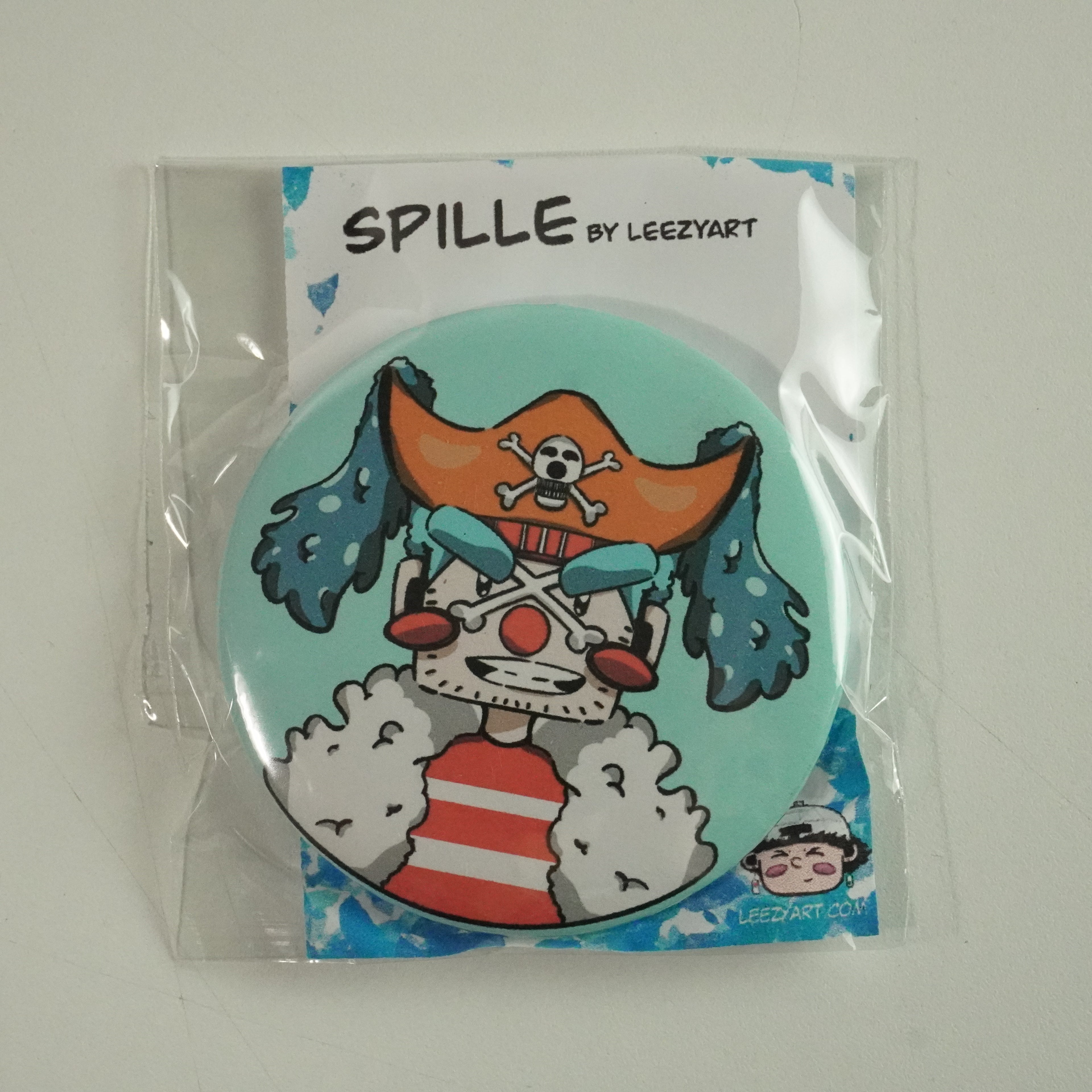 SPILLA TONDA CLOWN CHIBI
