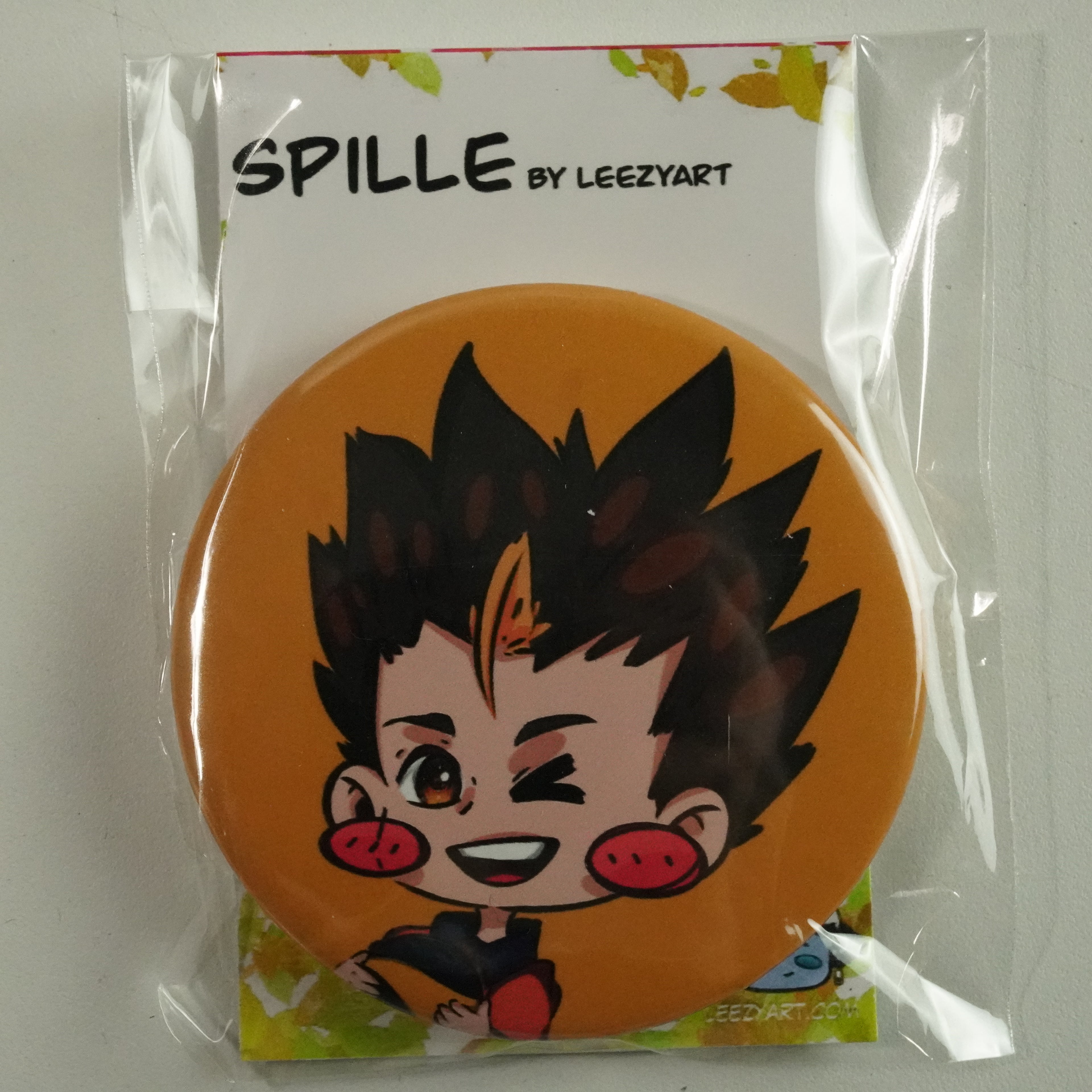 SPILLA TONDA SCUDO VELOCE CHIBI