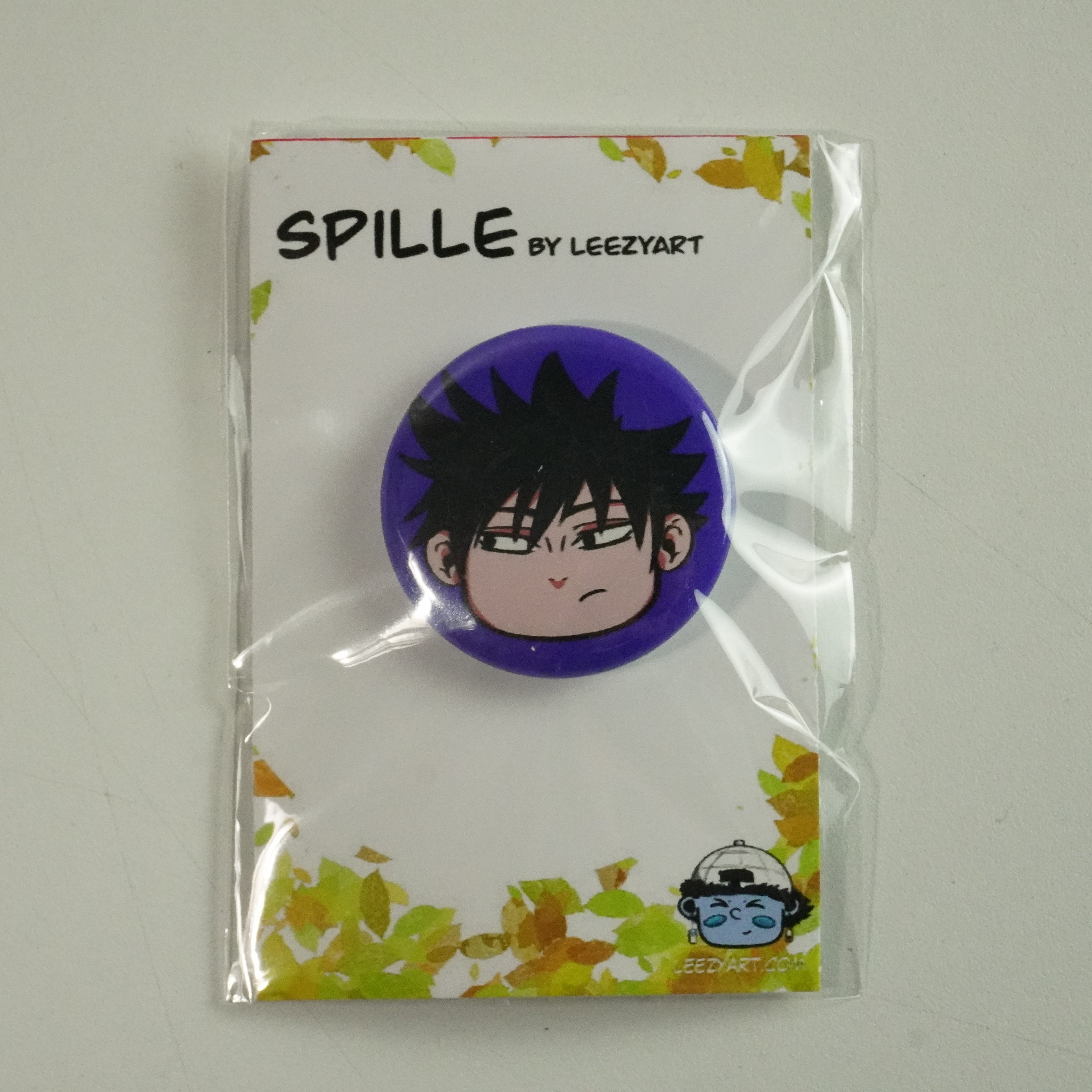 SPILLA TONDA STREGONE OMBRE CHIBI