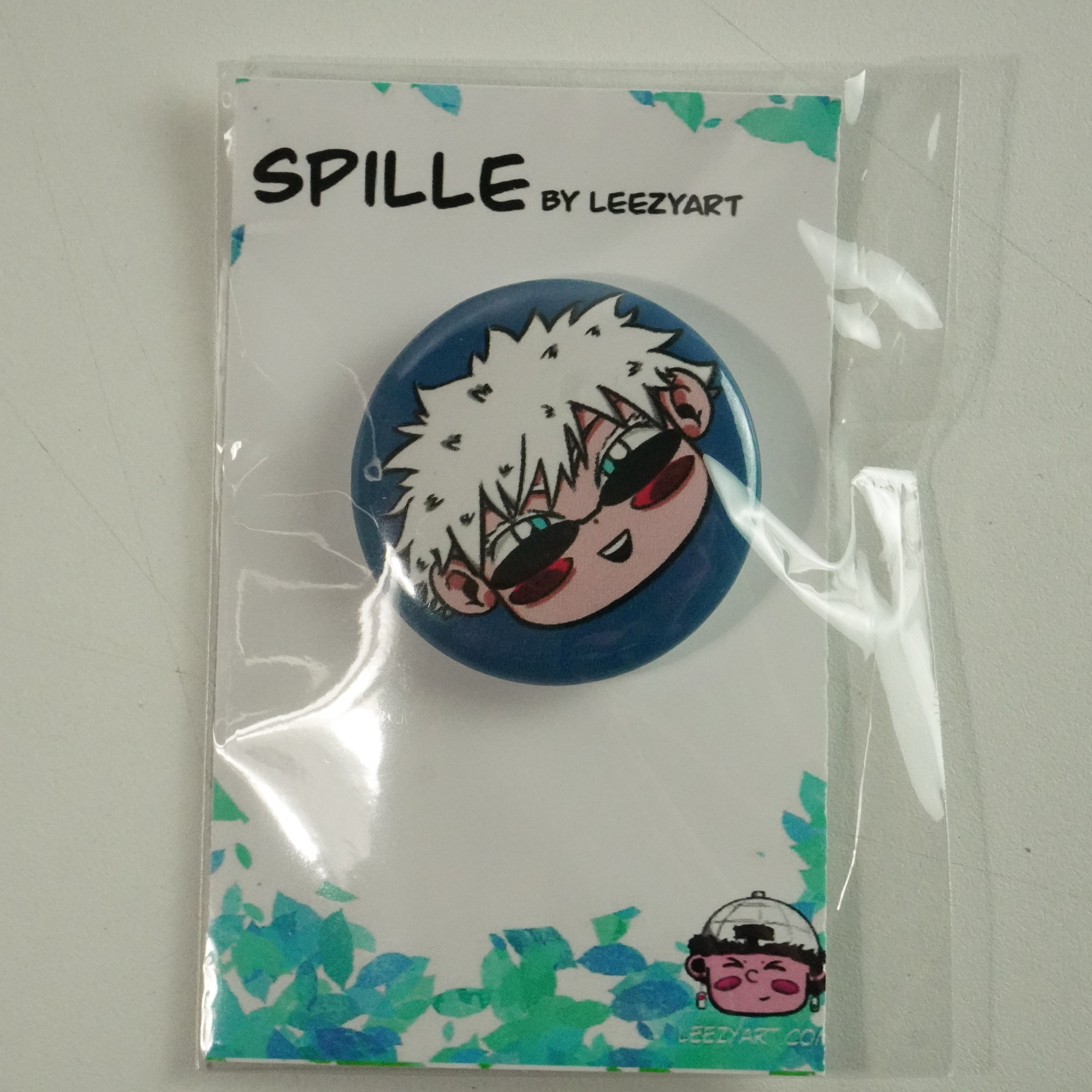 SPILLA TONDA STREGONE BIANCO CHIBI