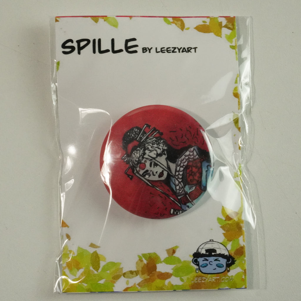 SPILLA TONDA SAMURAI GIRL