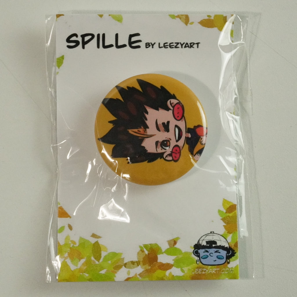 SPILLA TONDA SCUDO VELOCE CHIBI
