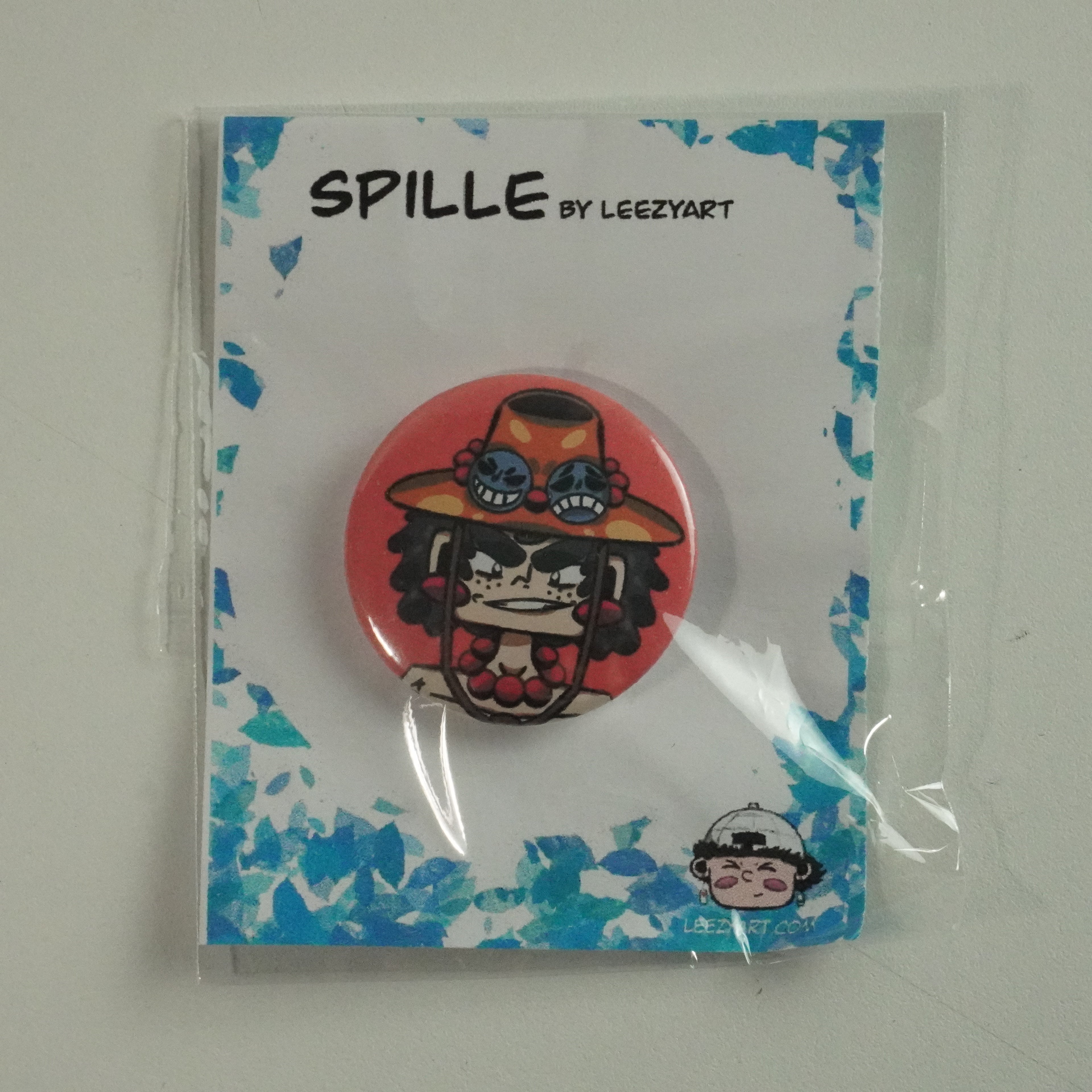 SPILLA TONDA FUOCO CHIBI
