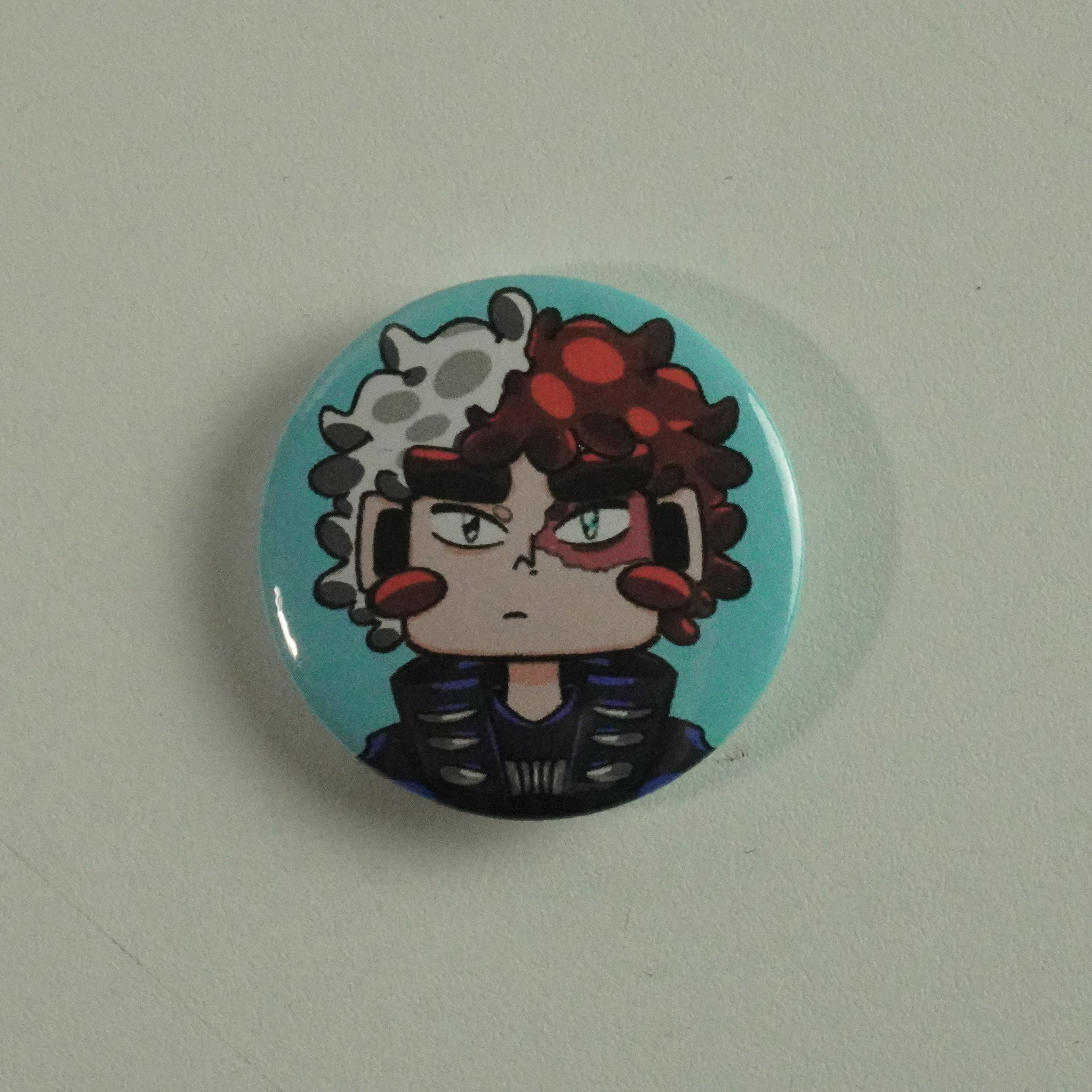 SPILLA TONDA FUOCO/GHIACCIO CHIBI