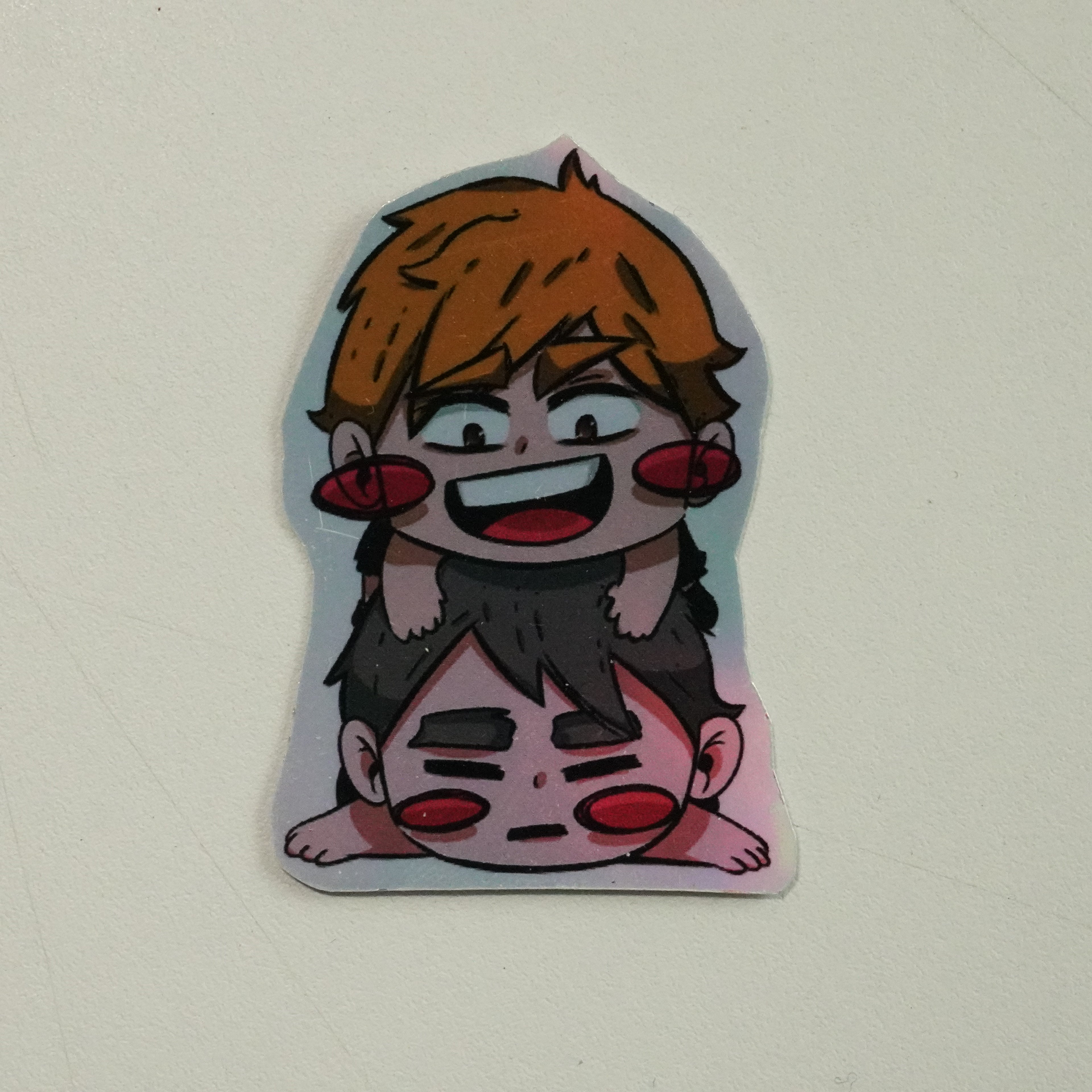 STICKER DOPPIO INGANNO CHIBI