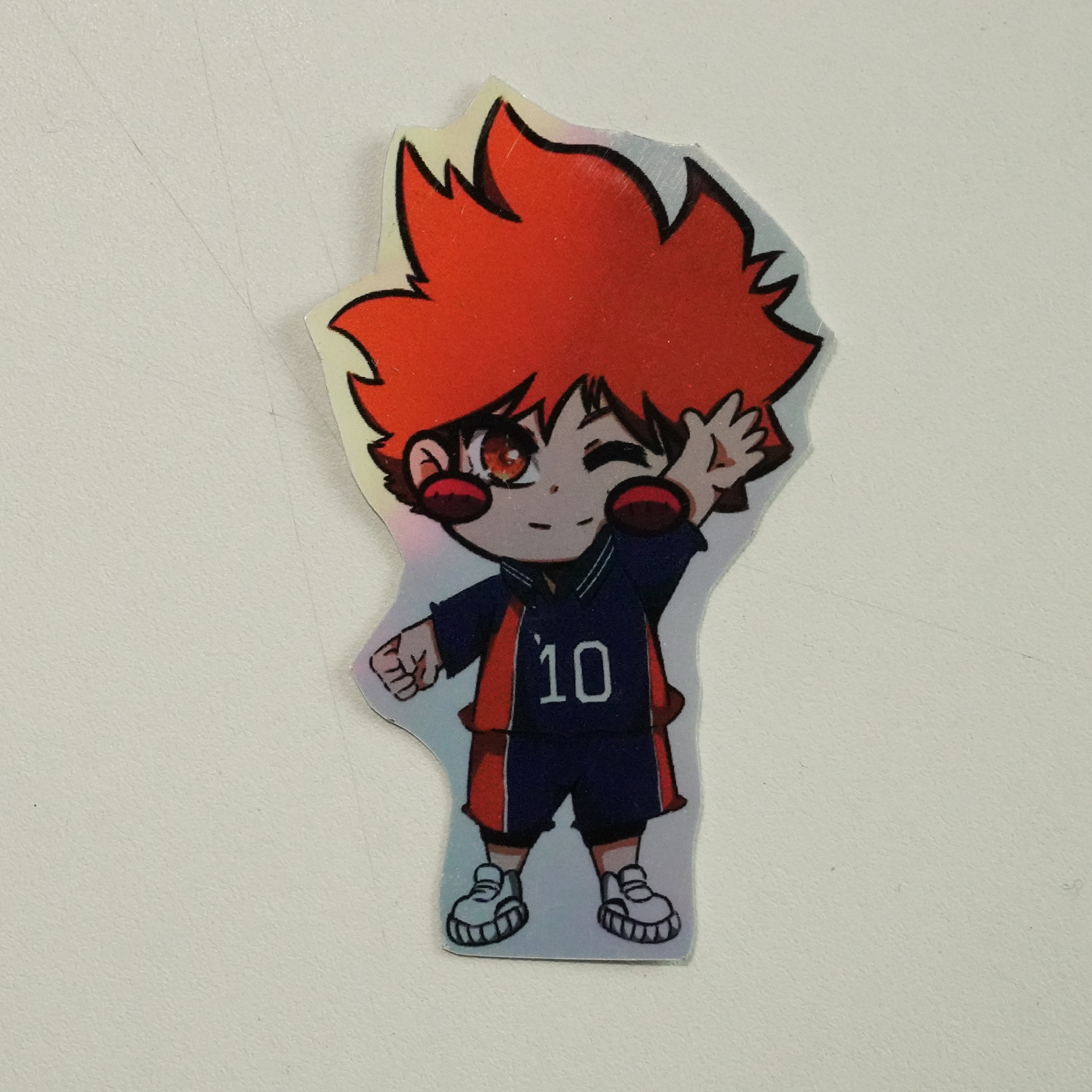 STICKER VOLO ARANCIONE CHIBI