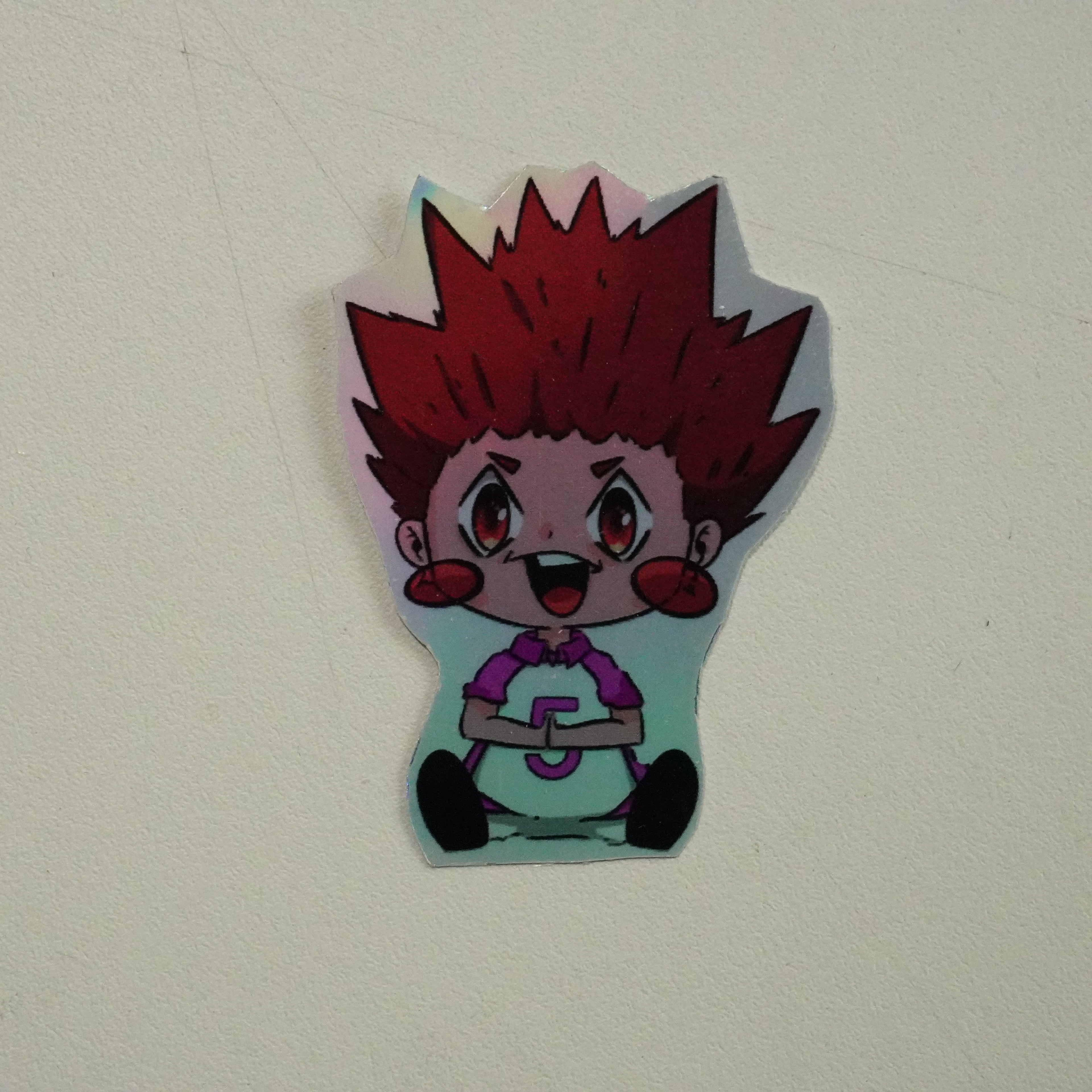 STICKER PAZZIA VELOCE CHIBI