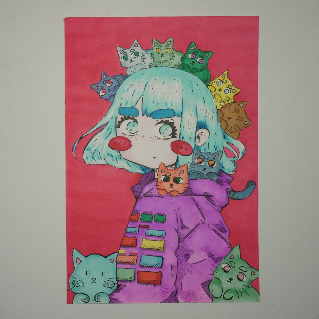 GIRL CATS😺