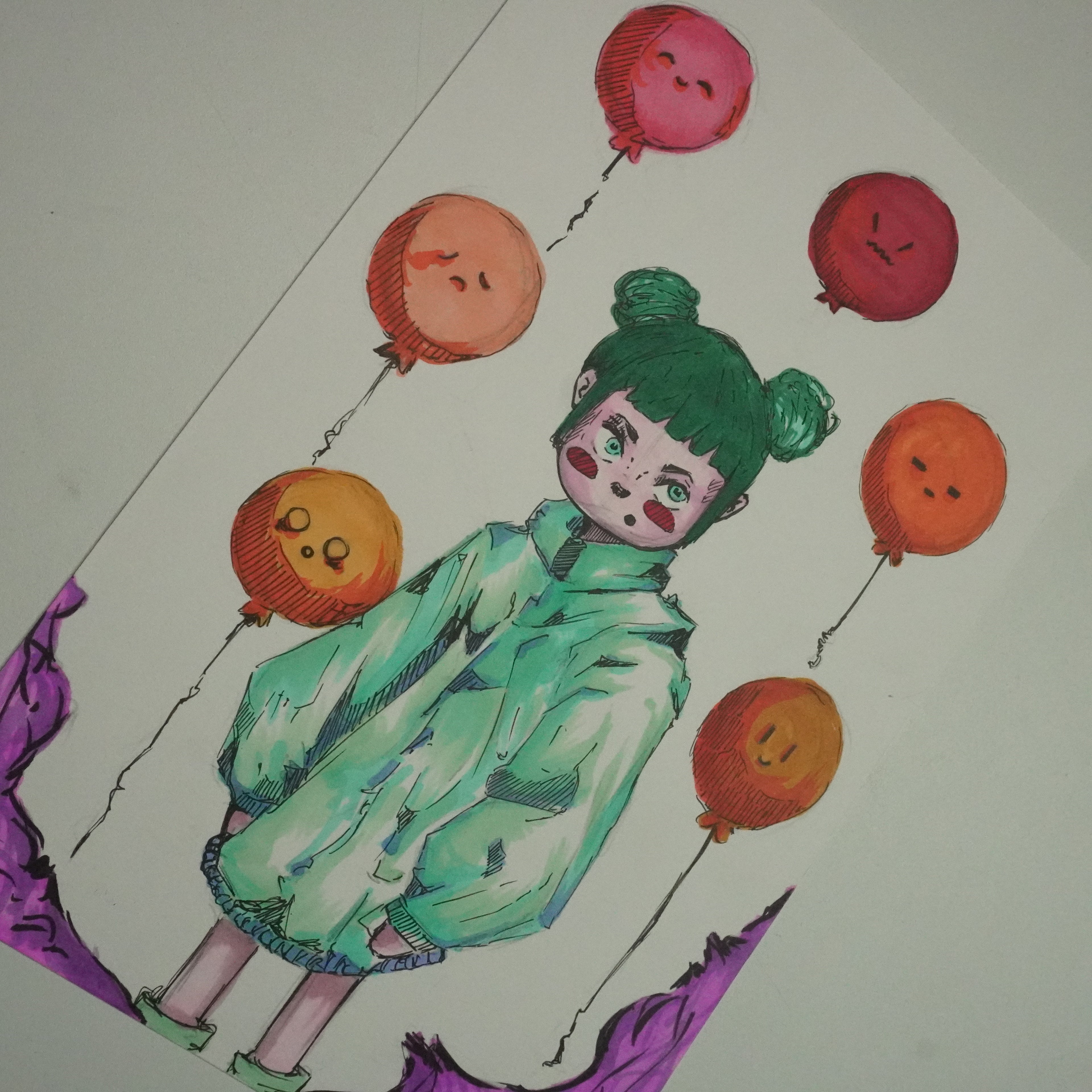 BALOON GIRL