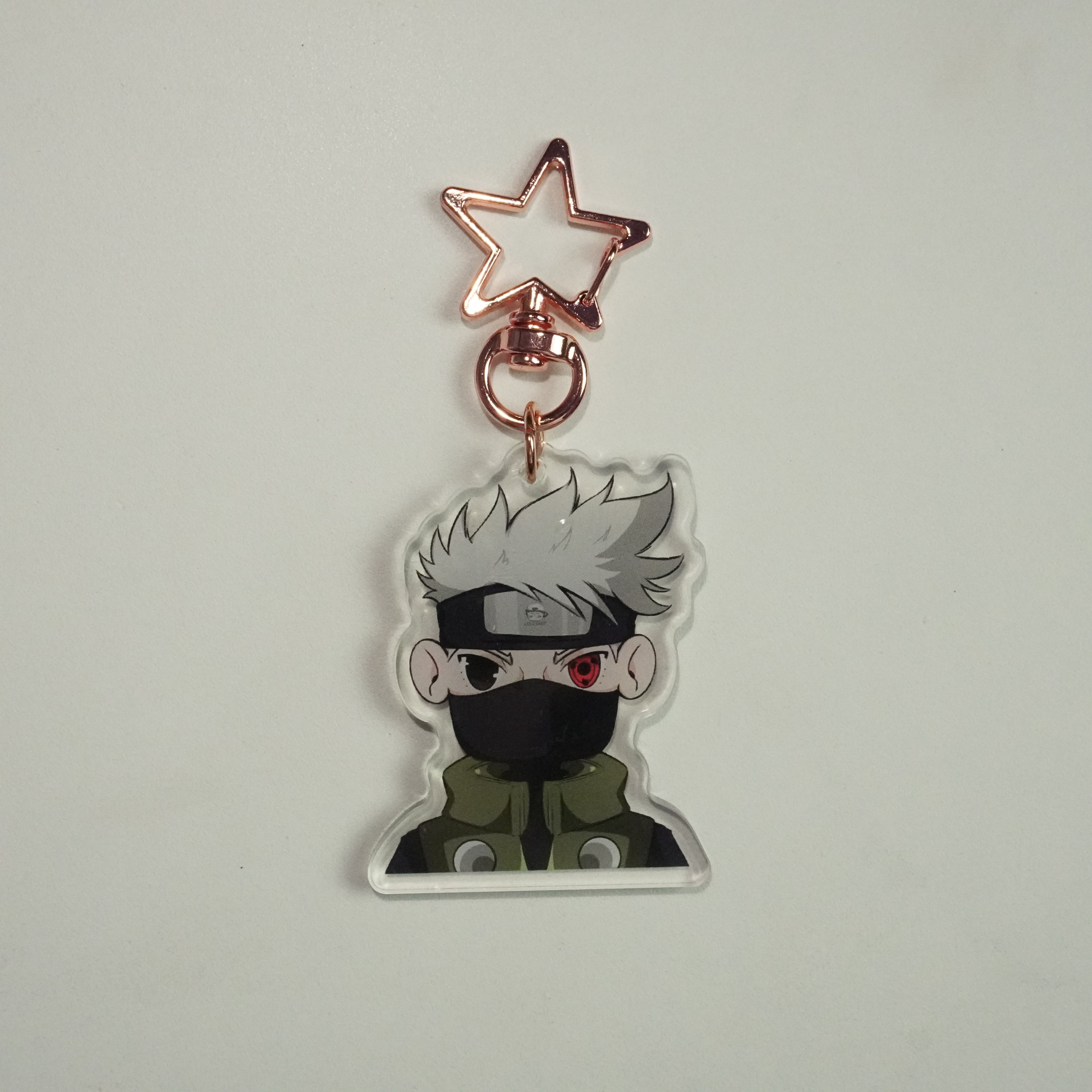 PORTACHIAVI MAESTRO DEL VELO GRIGIO CHIBI