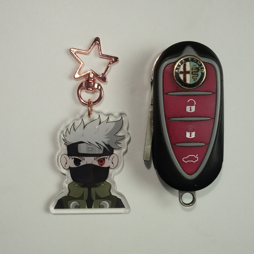 PORTACHIAVI MAESTRO DEL VELO GRIGIO CHIBI