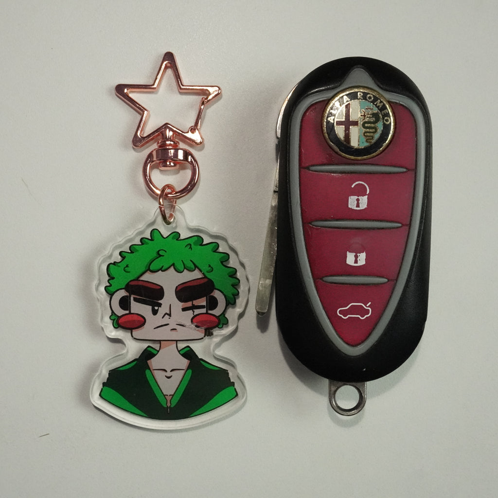 PORTACHIAVI UOMO SPADA CHIBI