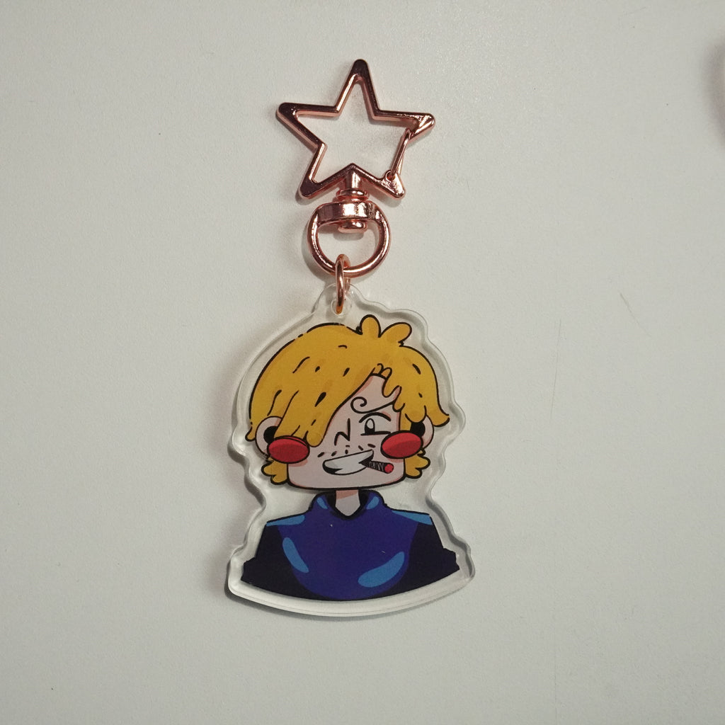 PORTACHIAVI BIONDO CHIBI