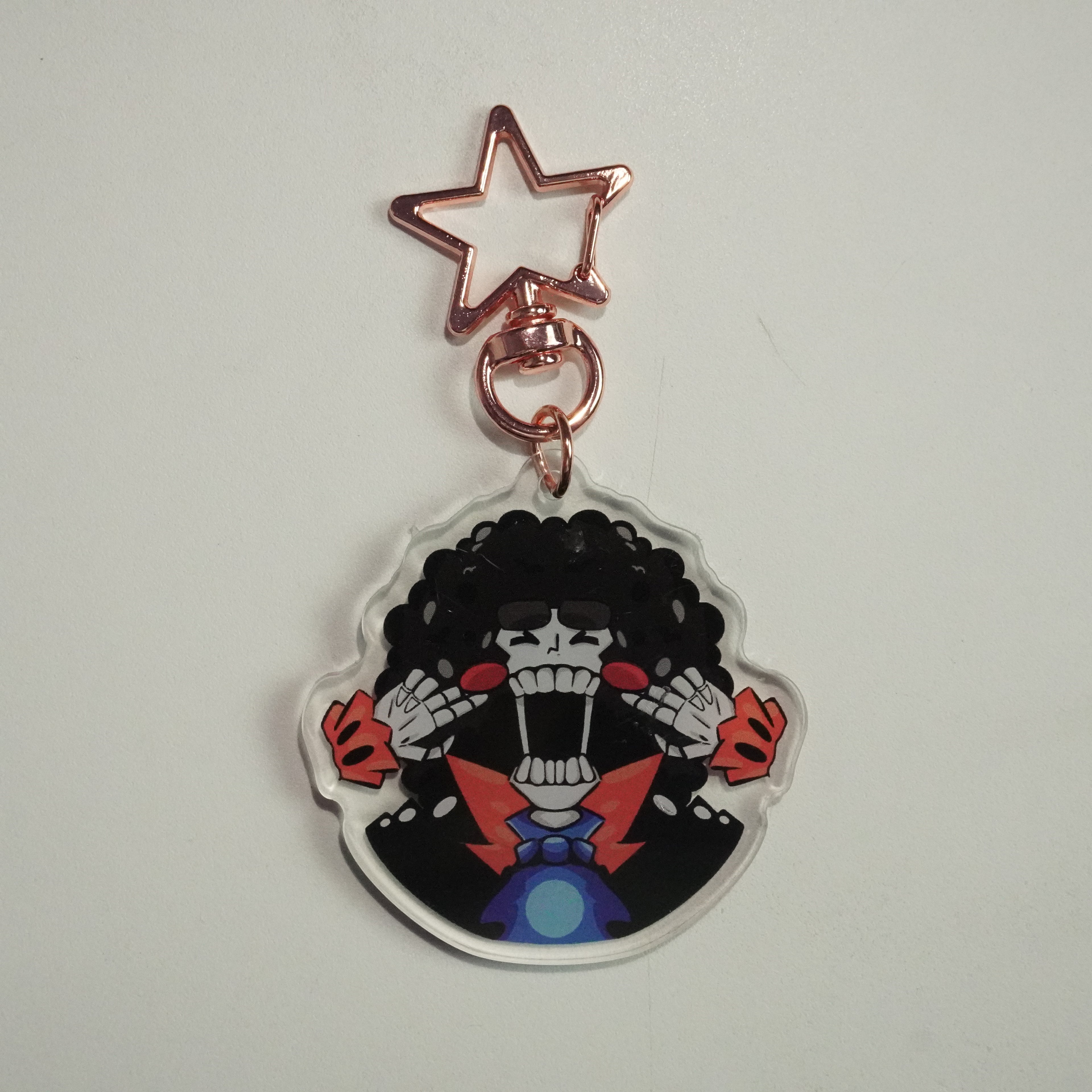 PORTACHIAVI SCHELETRO CHIBI