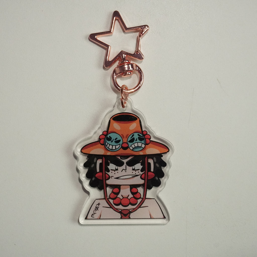 PORTACHIAVI FUOCO CHIBI
