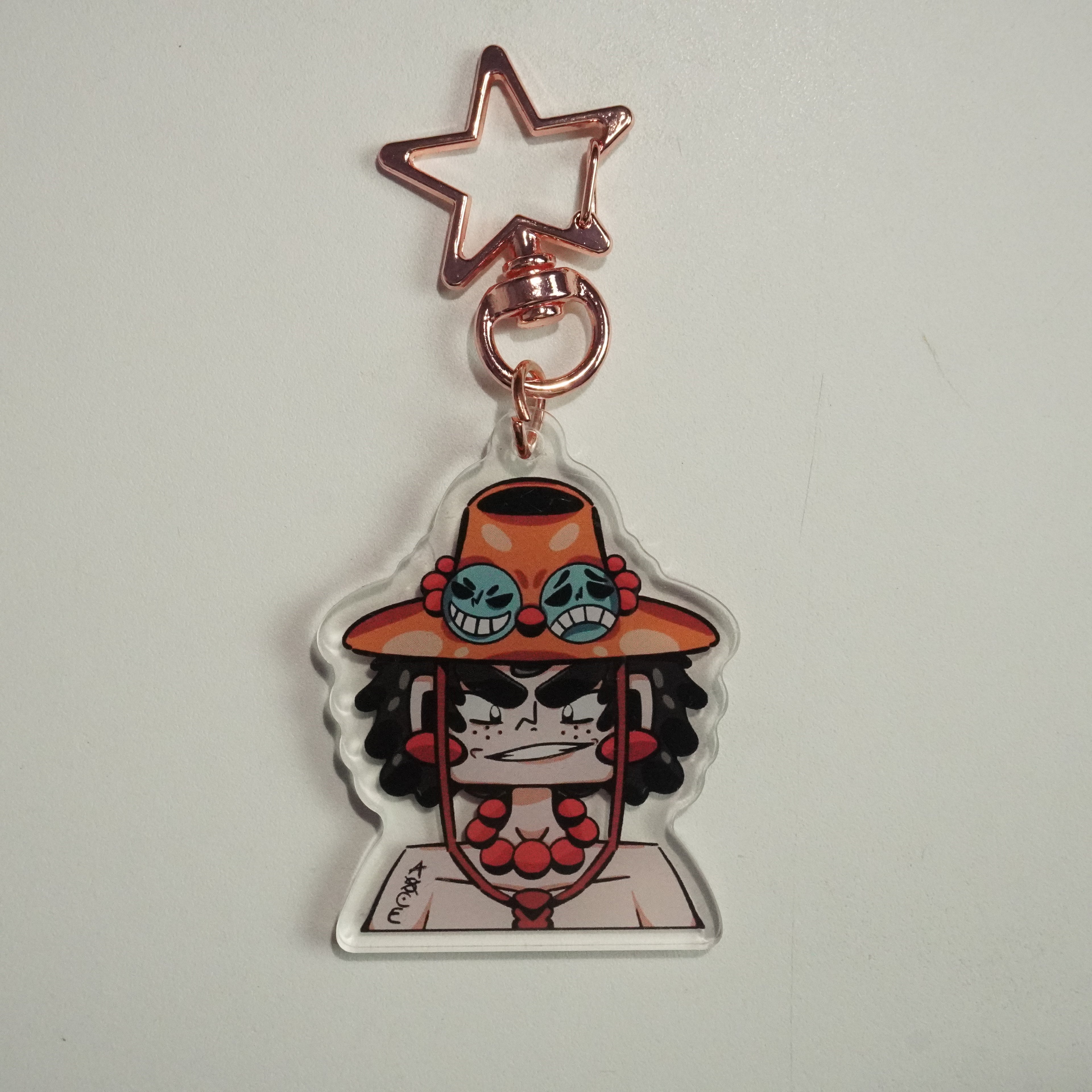 PORTACHIAVI FUOCO CHIBI