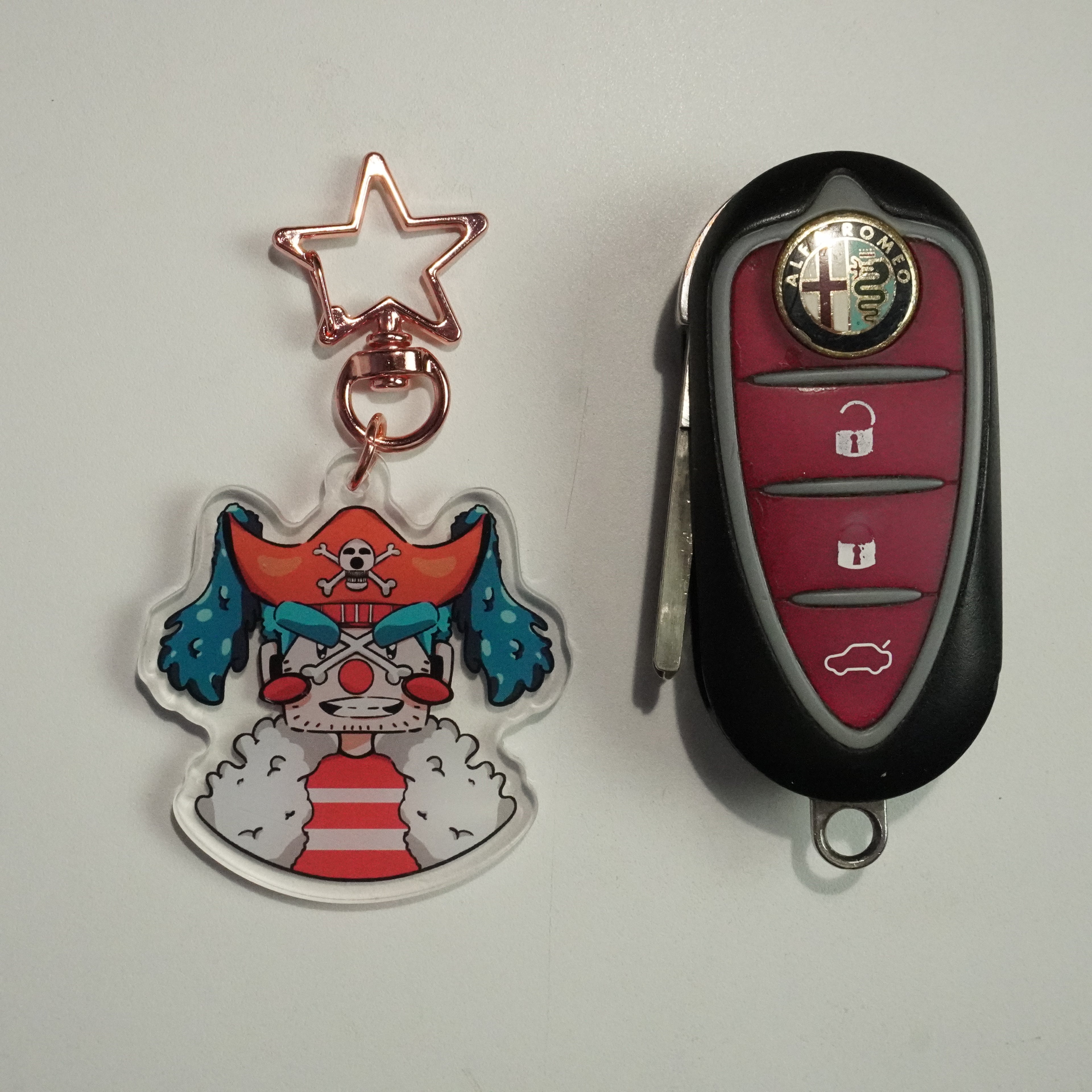 PORTACHIAVI CLOWN CHIBI