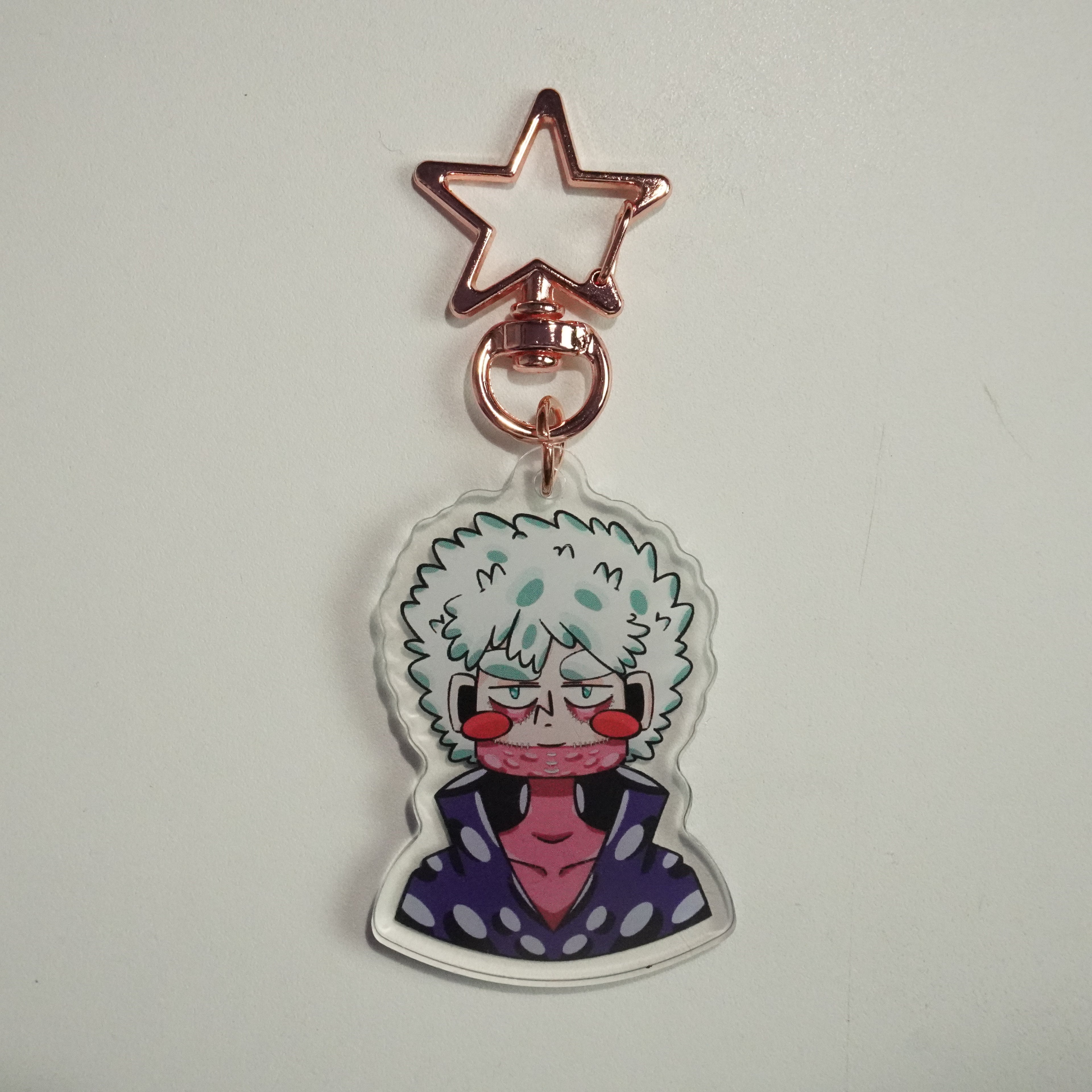 PORTACHIAVI FIAMMA BLU CHIBI
