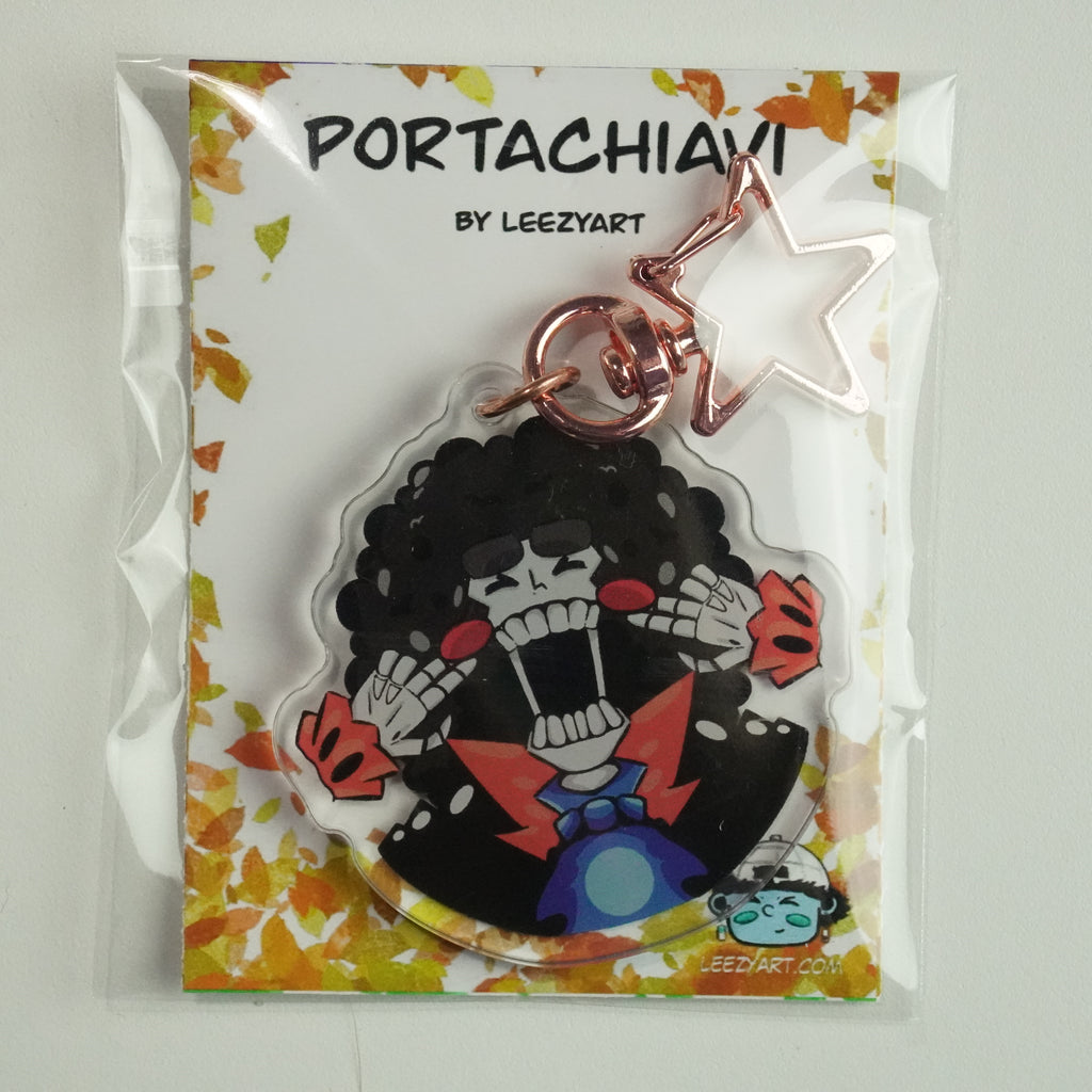 PORTACHIAVI SCHELETRO CHIBI