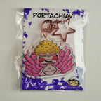 PORTACHIAVI UOMO OCCHIALI CHIBI