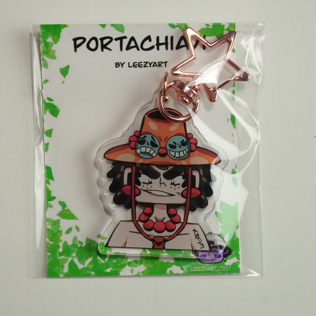 PORTACHIAVI FUOCO CHIBI