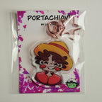 PORTACHIAVI GOMMA CHIBI