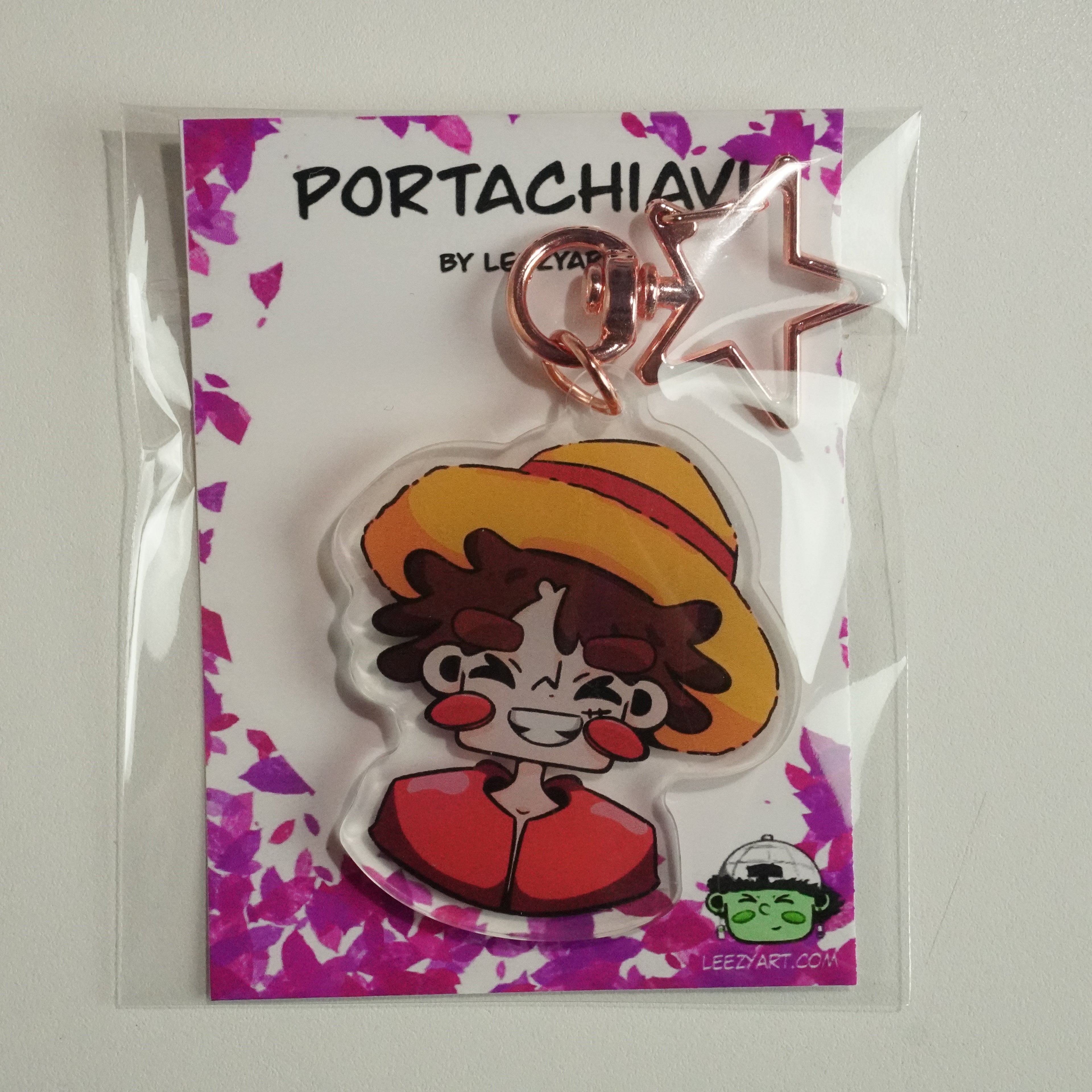 PORTACHIAVI GOMMA CHIBI