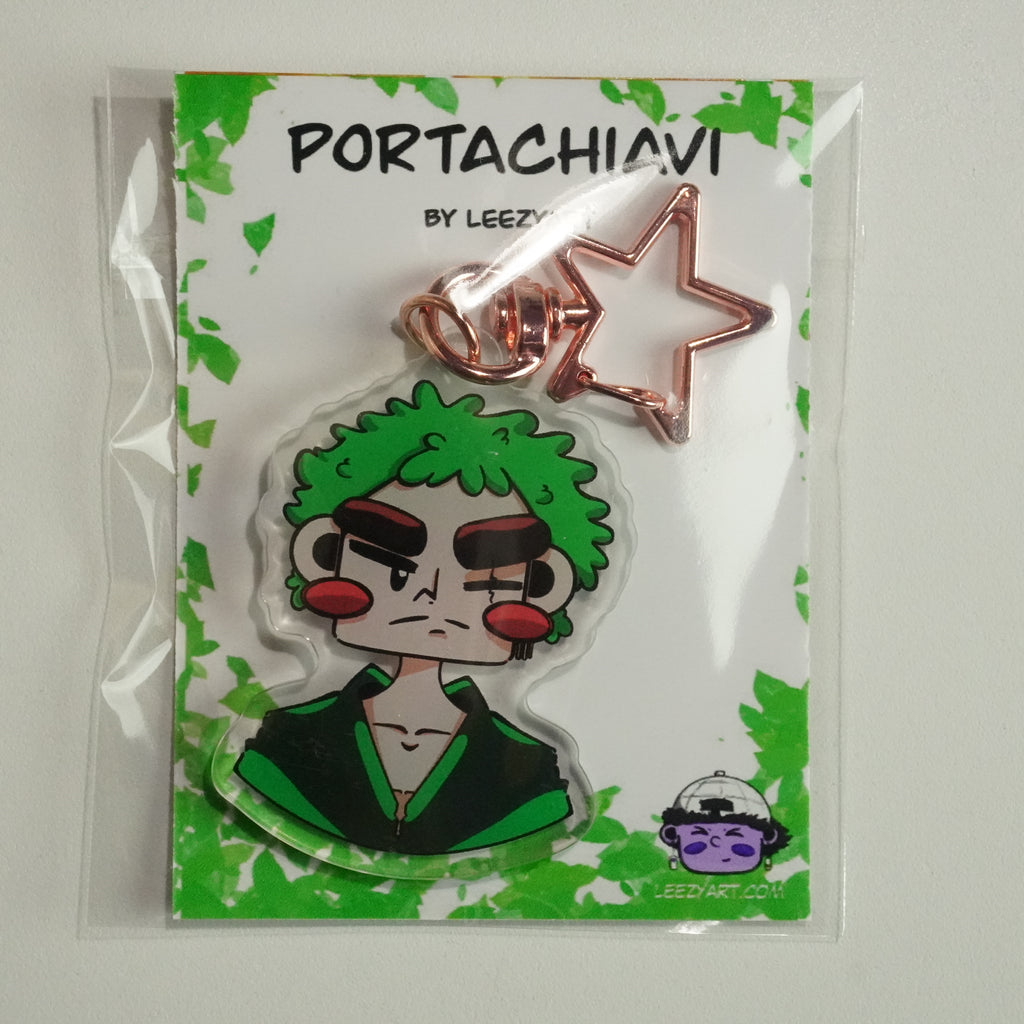 PORTACHIAVI UOMO SPADA CHIBI