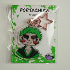 PORTACHIAVI UOMO SPADA CHIBI